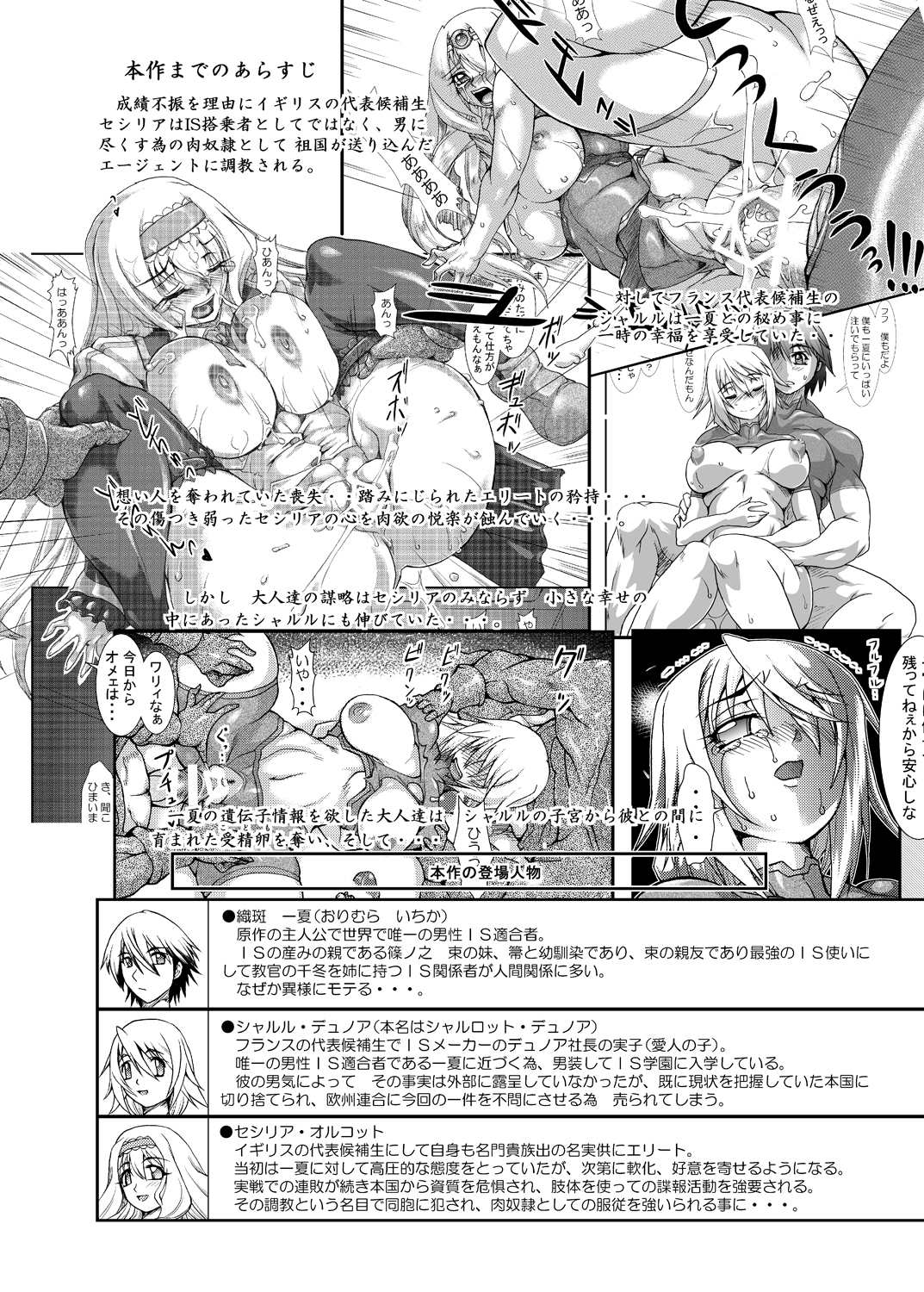 [FURUYA (Take)] Ura Choroi Report - REDLINE (IS <Infinite Stratos>) [Digital] page 4 full