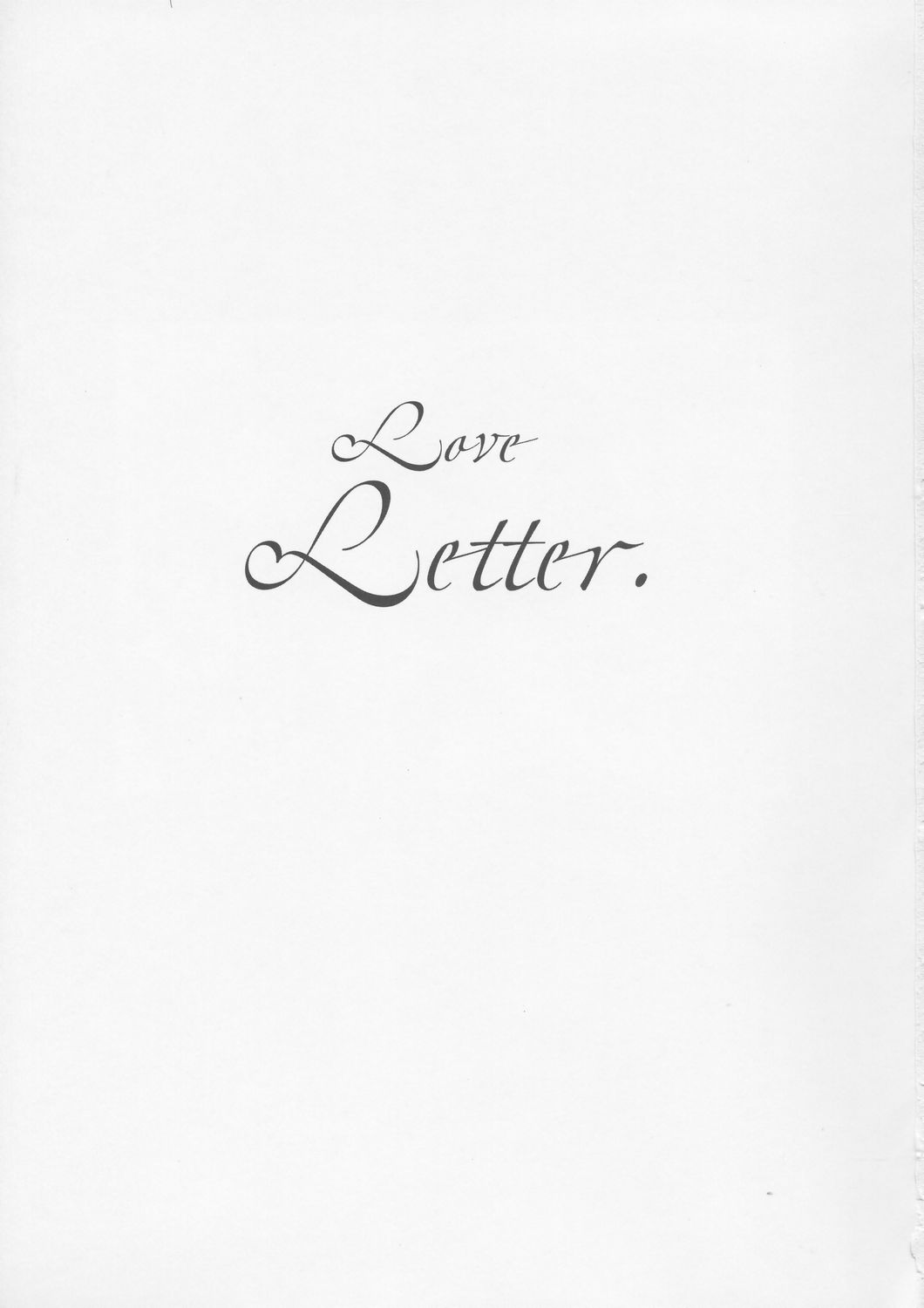 (C66) [Meisaku Network (Mizuno Makoto)] Love Letter (Maria-sama ga Miteru) page 2 full