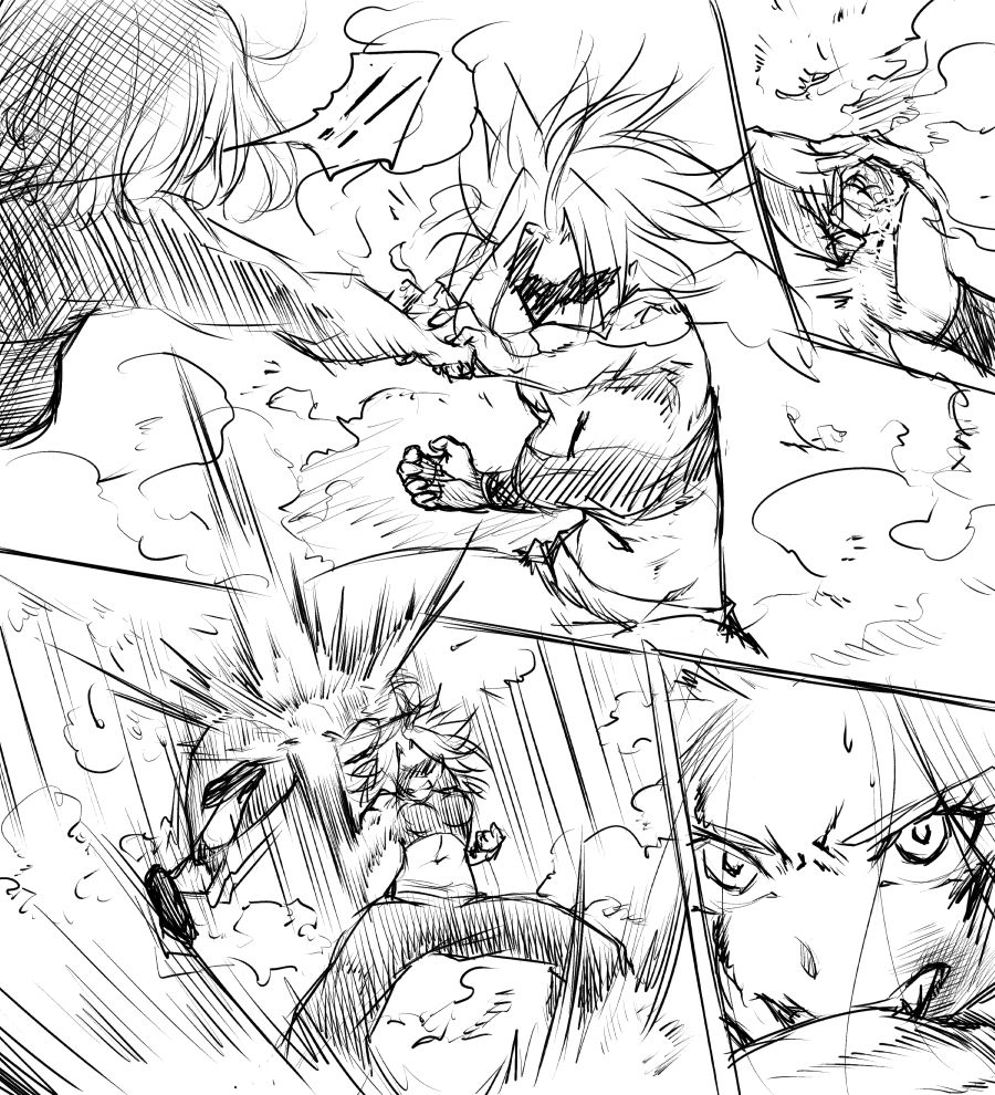 [G evolve] 18-gou VS Caulifla (Dragon Ball Super) page 17 full