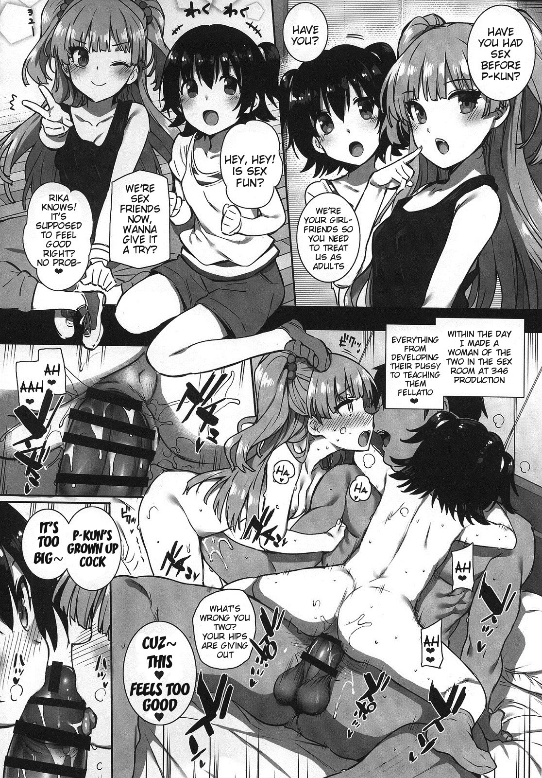 (C89) [Basutei Shower (Katsurai Yoshiaki)] SEX❤HAREM (THE IDOLM@STER CINDERELLA GIRLS) [English] {doujin-moe.us} page 5 full