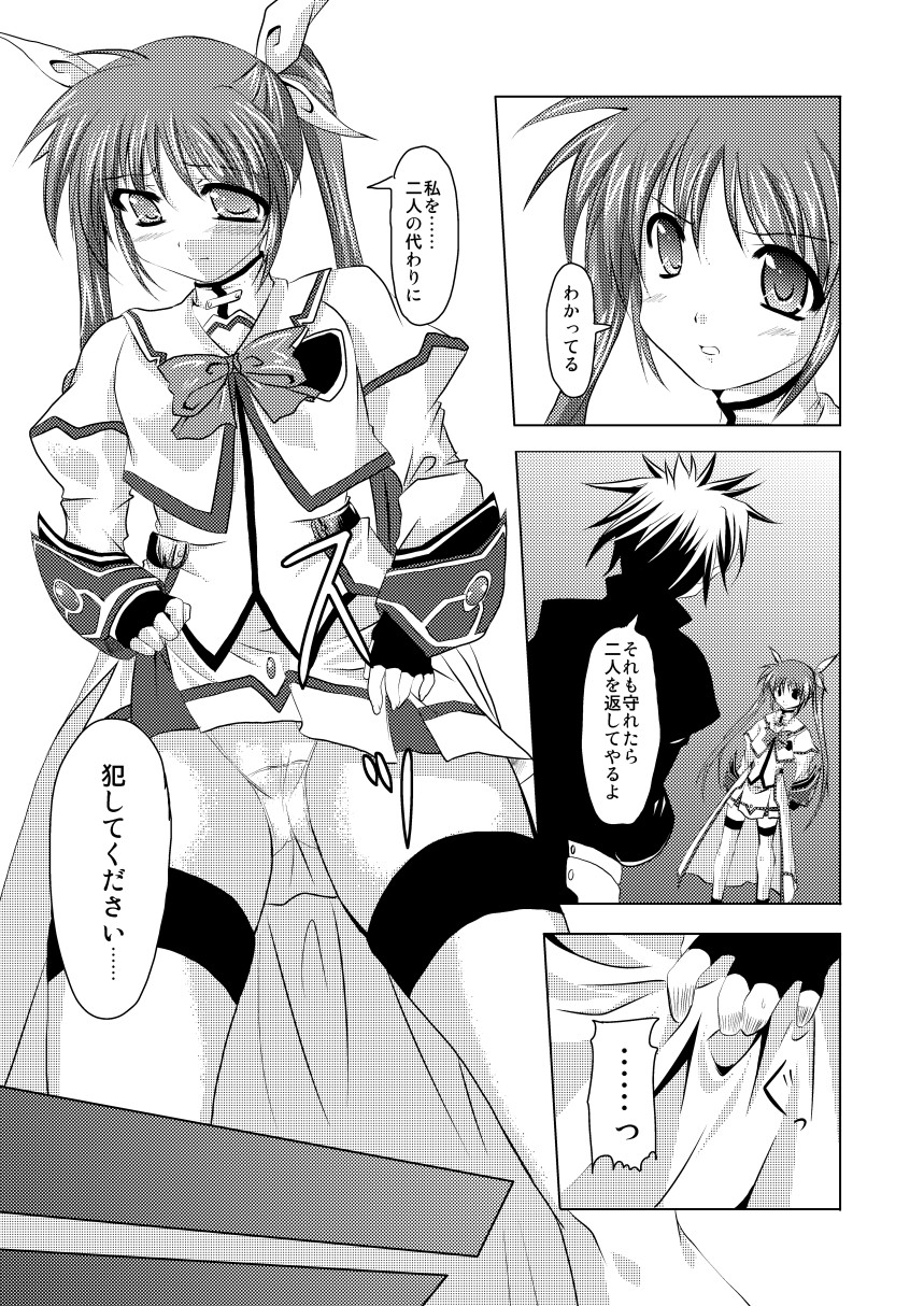 (C75) [TRICKorTREAT (Kagura Tsukune)] InSulT III (Mahou Shoujo Lyrical Nanoha) page 4 full