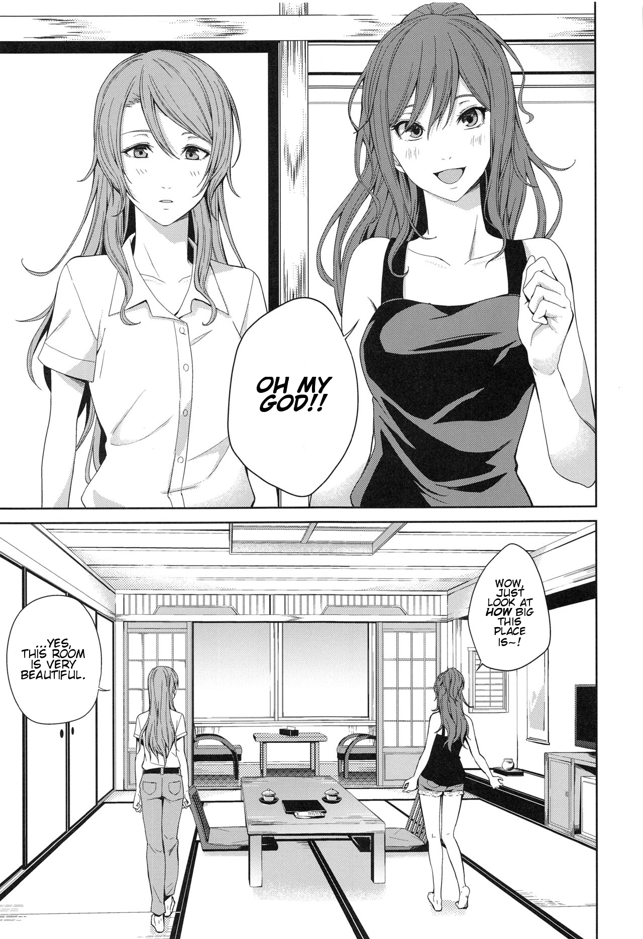 (BanDrea! Star Festival 6) [Tatakai no Kiseki (Senyuu)] Onsen Ryokou | Hot Spring Trip (BanG Dream!) [English] page 9 full