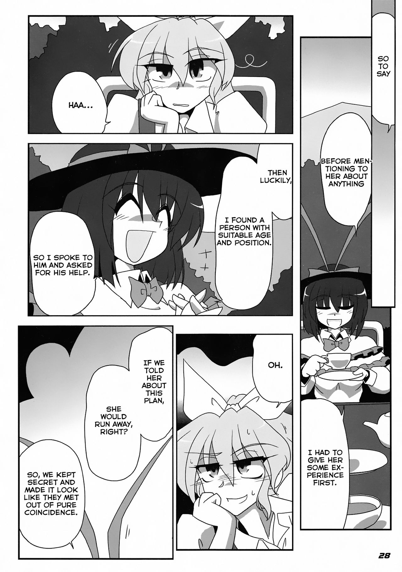 (C81) [Kieyza cmp (Kieyza)] TOHO N+ FUTEN (Touhou Project) [English] [Decensored] page 30 full