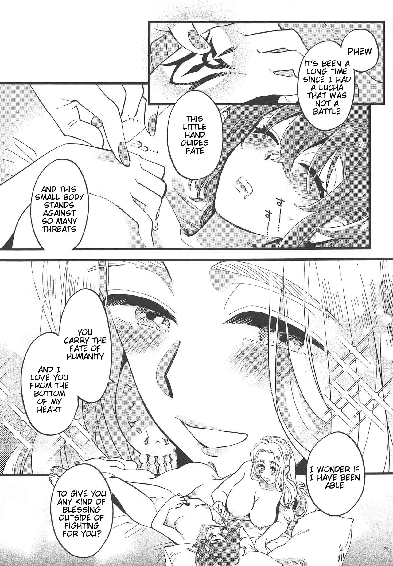 (COMIC1☆15) [Sonotaozey (Yukataro)] Megami-sama ni Yakedo suru hodo Kogasaretai (Fate/Grand Order) [English] [Tigoris Translates] page 28 full