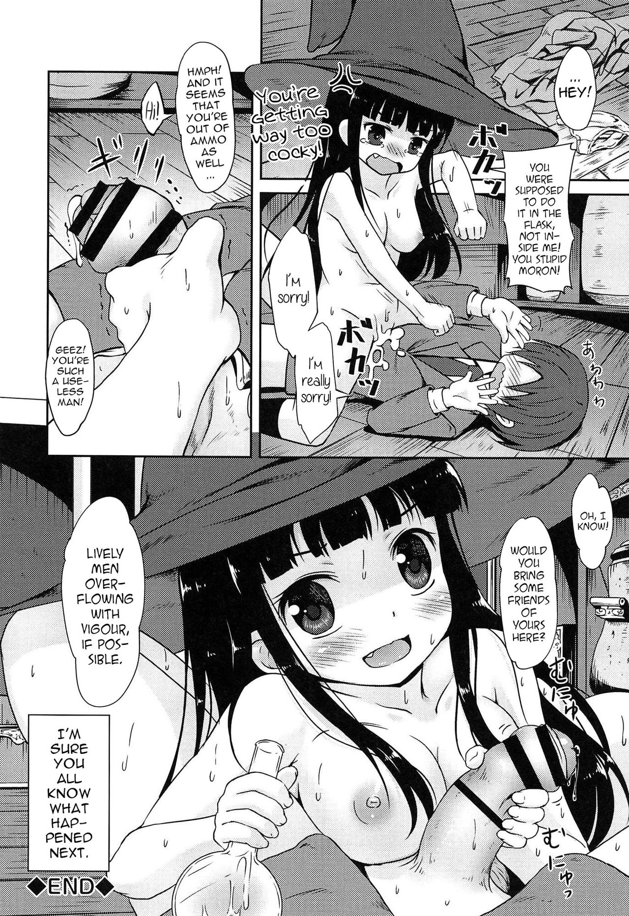 [broiler] Sakusei no Renkinjutsushi | Semen Milking Alchemist (Loli Bocchi.) [English] [sneikkimies] page 22 full