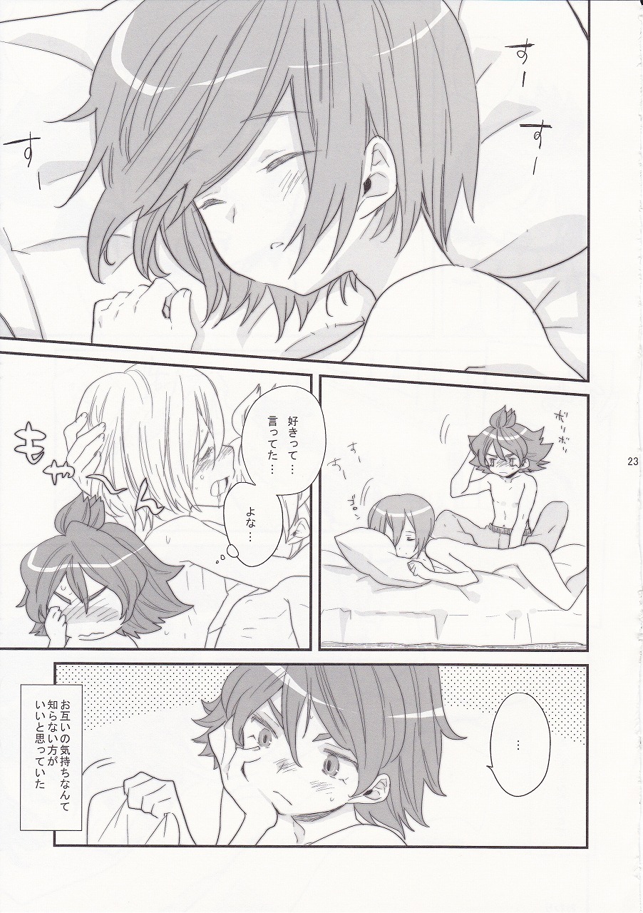 (C78) [Nekotank (Maitou)] Netsuiro (Inazuma Eleven) page 21 full