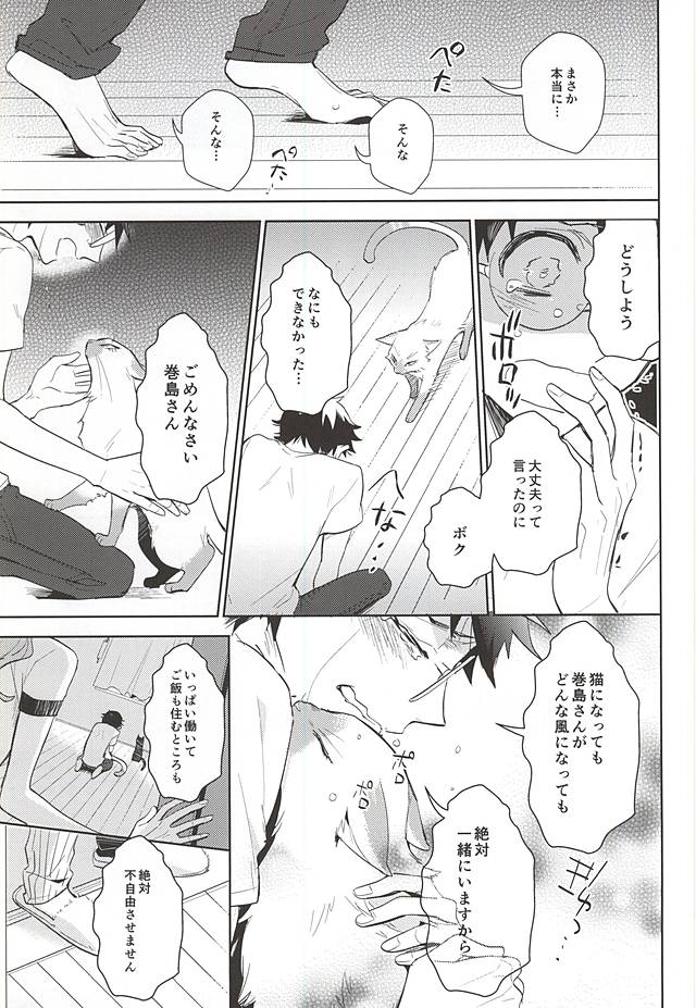 (C88) [DAIRA (Himeno)] Makishima-san ga Neko ni Natteshimaimashita. (Yowamushi Pedal) page 26 full