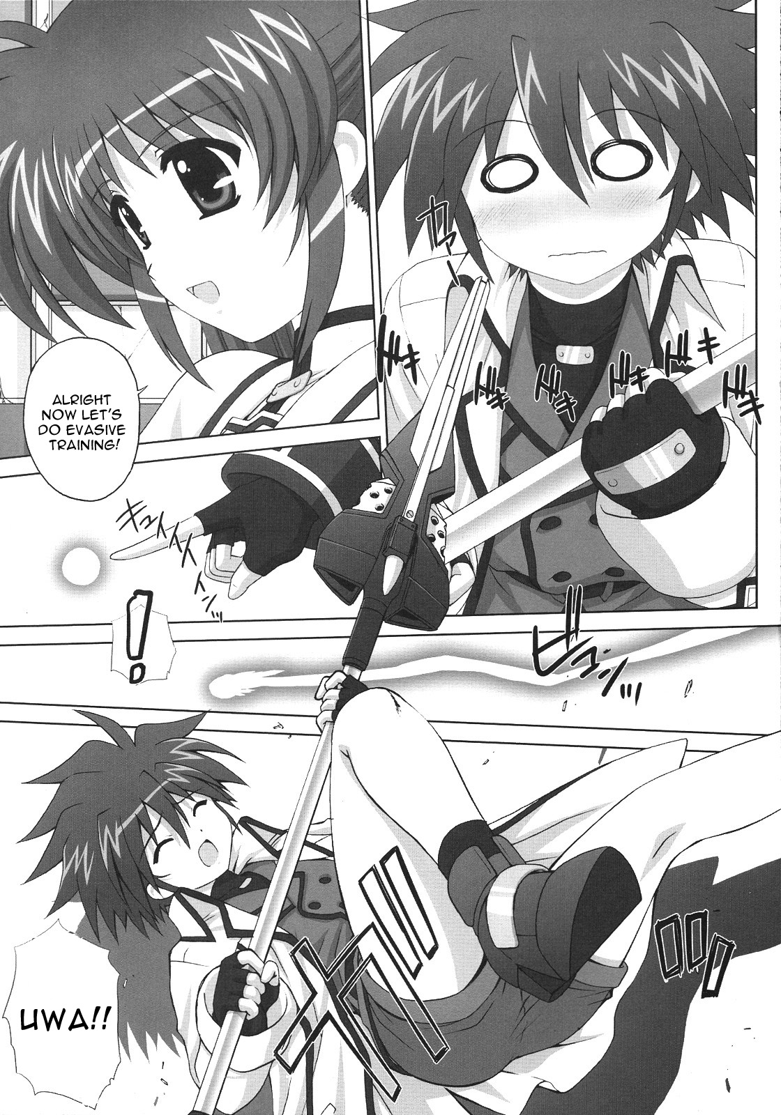 (C76) [Kamogawaya (Kamogawa Tanuki)] Nineteens Ne (Mahou Shoujo Lyrical Nanoha) [English] page 4 full