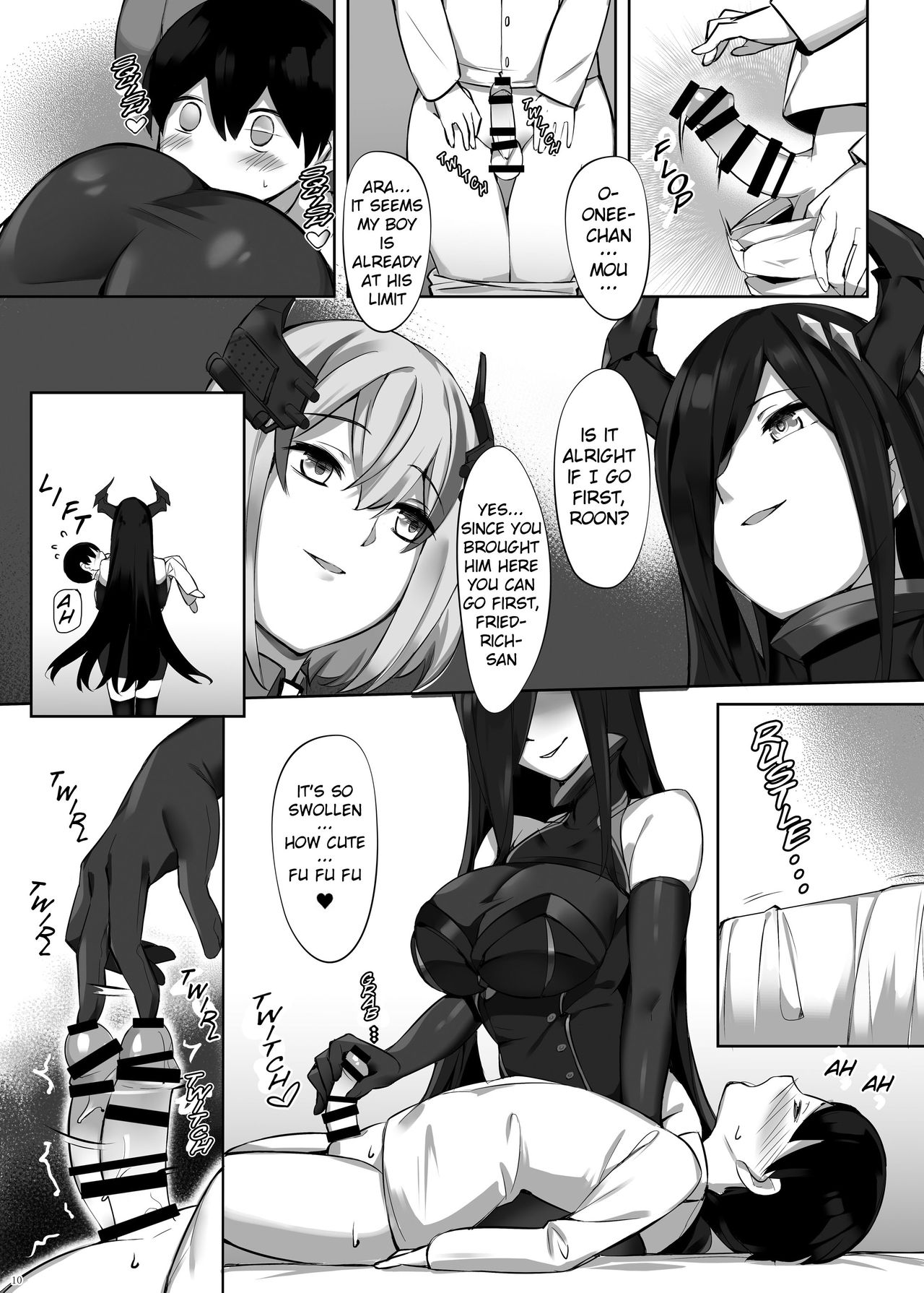 [Salt Choc (Naha 78)] Friedrich no Shota Ama Haha Indeki | Friedrich's Motherly Spoiling of a Shouta (Azur Lane) [English] [Mysfruarna] [Digital] page 10 full