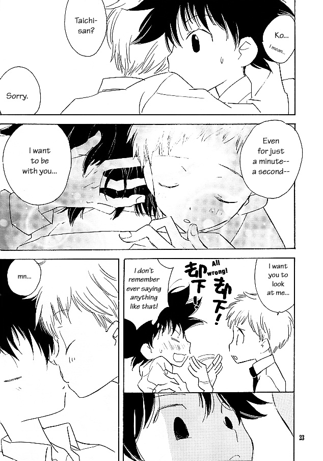 [SUMMER CHILD (Gin Kemeko)] Magic Mirror Kiss (Digimon Adventure) [English] [lelenaa] page 22 full