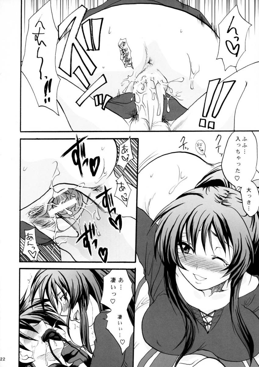 [Lv.X+ (Yuzuki N Dash)] TOO HEAT! 01 (ToHeart 2) page 21 full