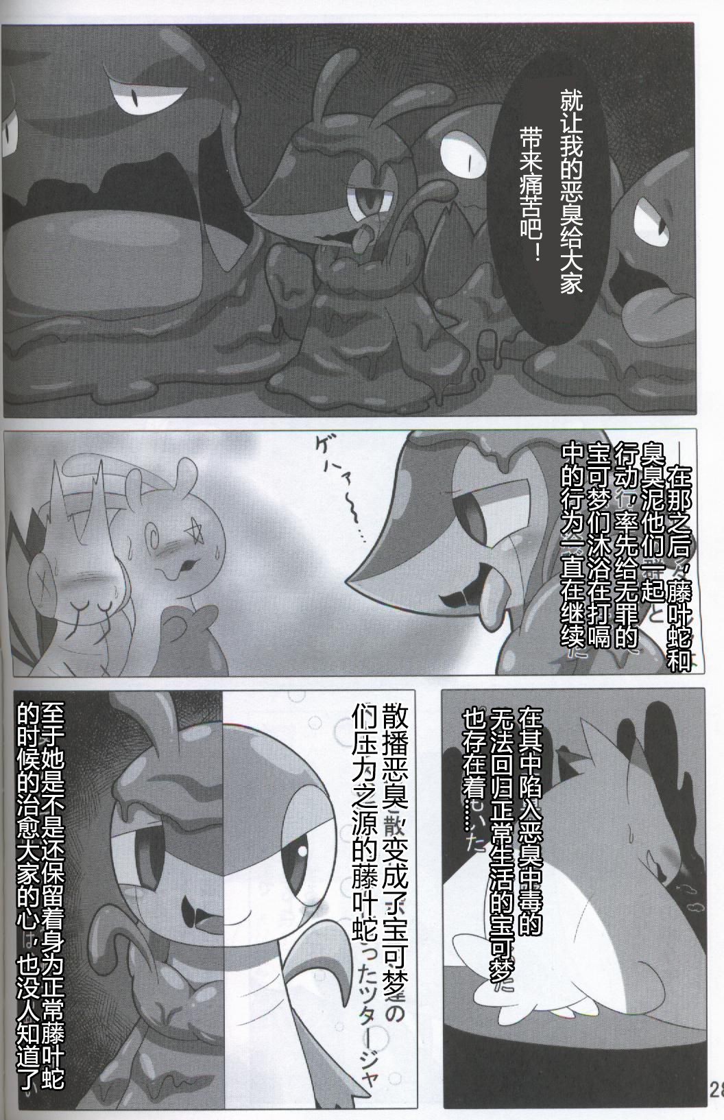 (Kansai! Kemoket 5) [Fuwatto (who)] Pokéda | 宝可堕 (Pokémon) [Chinese] [虾皮工作组] page 29 full