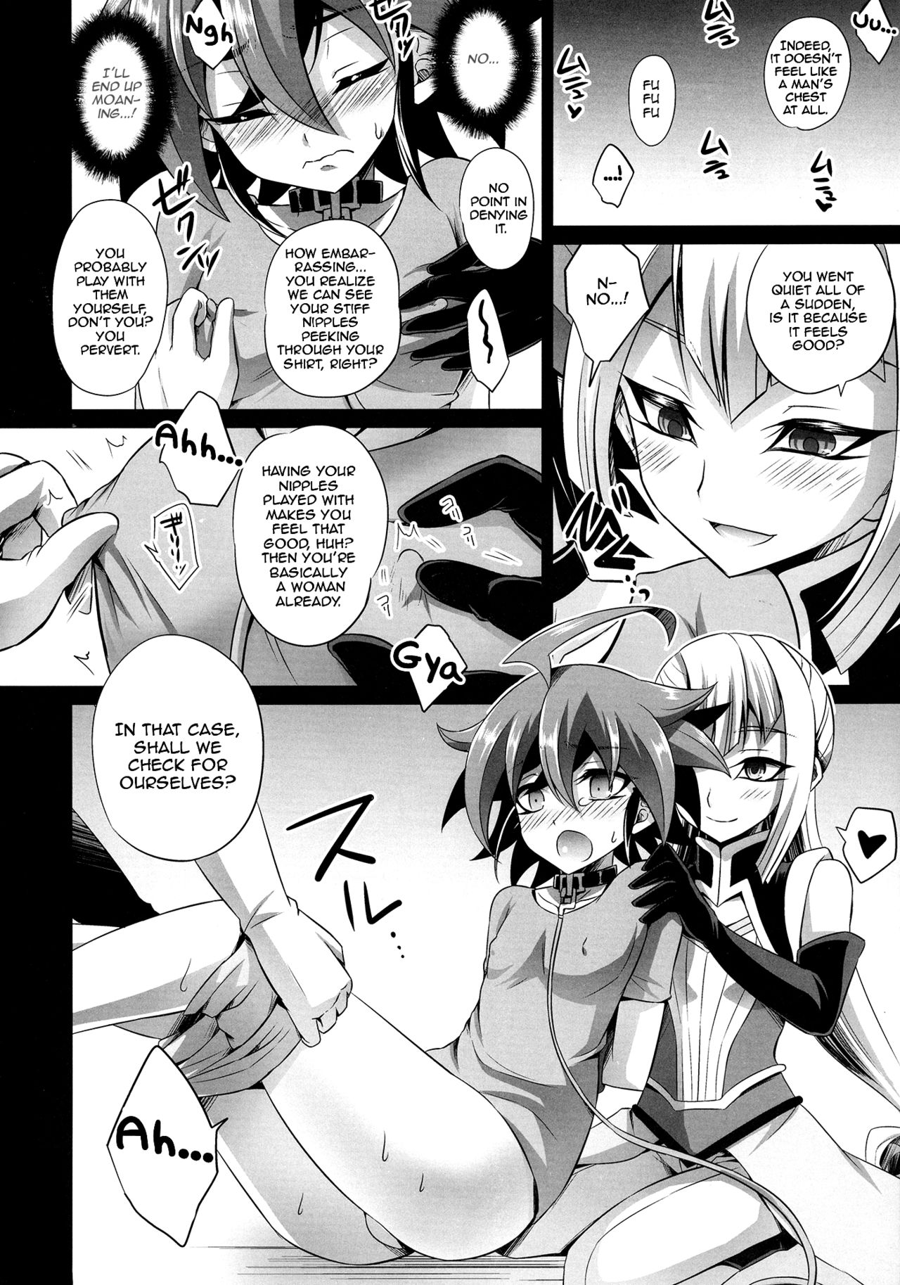(Sennen☆Battle Phase17) [HEATWAVE (Kaitou Yuuhi)] Futanari Shimai no Entame Niku Benki (Yu-Gi-Oh! ARC-V) [English] [Zero Translations] page 6 full