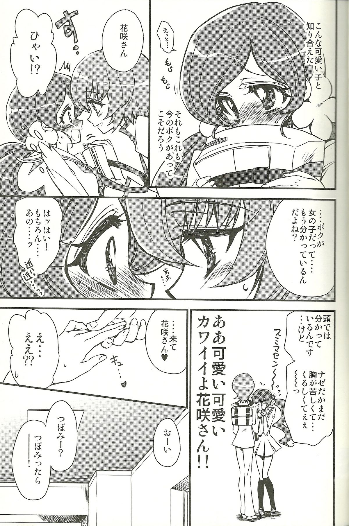 [RIRIADOLL (Takewakamaru)] Seitokaichou-san no Gokitai doori! (Heart Catch Precure!) page 6 full