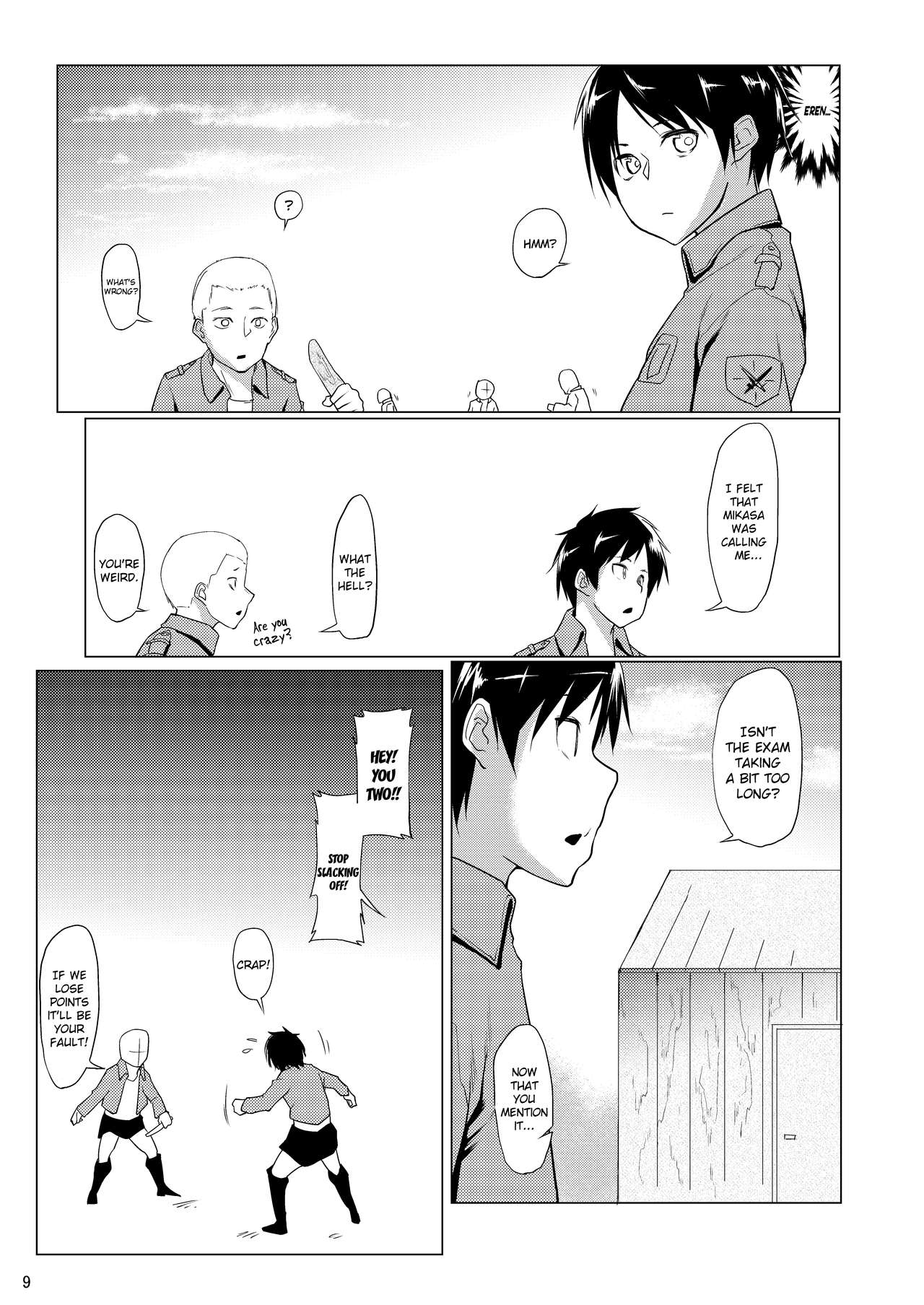 [Gobangai Hole Boys (Esuke)] Mikasa to Kibishii Shiken!! | Mikasa's rough training (Shingeki no Kyojin) [English] [DrunkenWeeb] [Digital] page 11 full