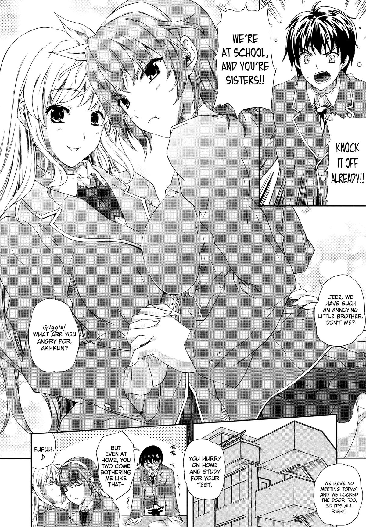 [Nanase Mizuho] Older Sister Little Brother Older Sister Ch. 1-2 [English][Decensored] page 2 full