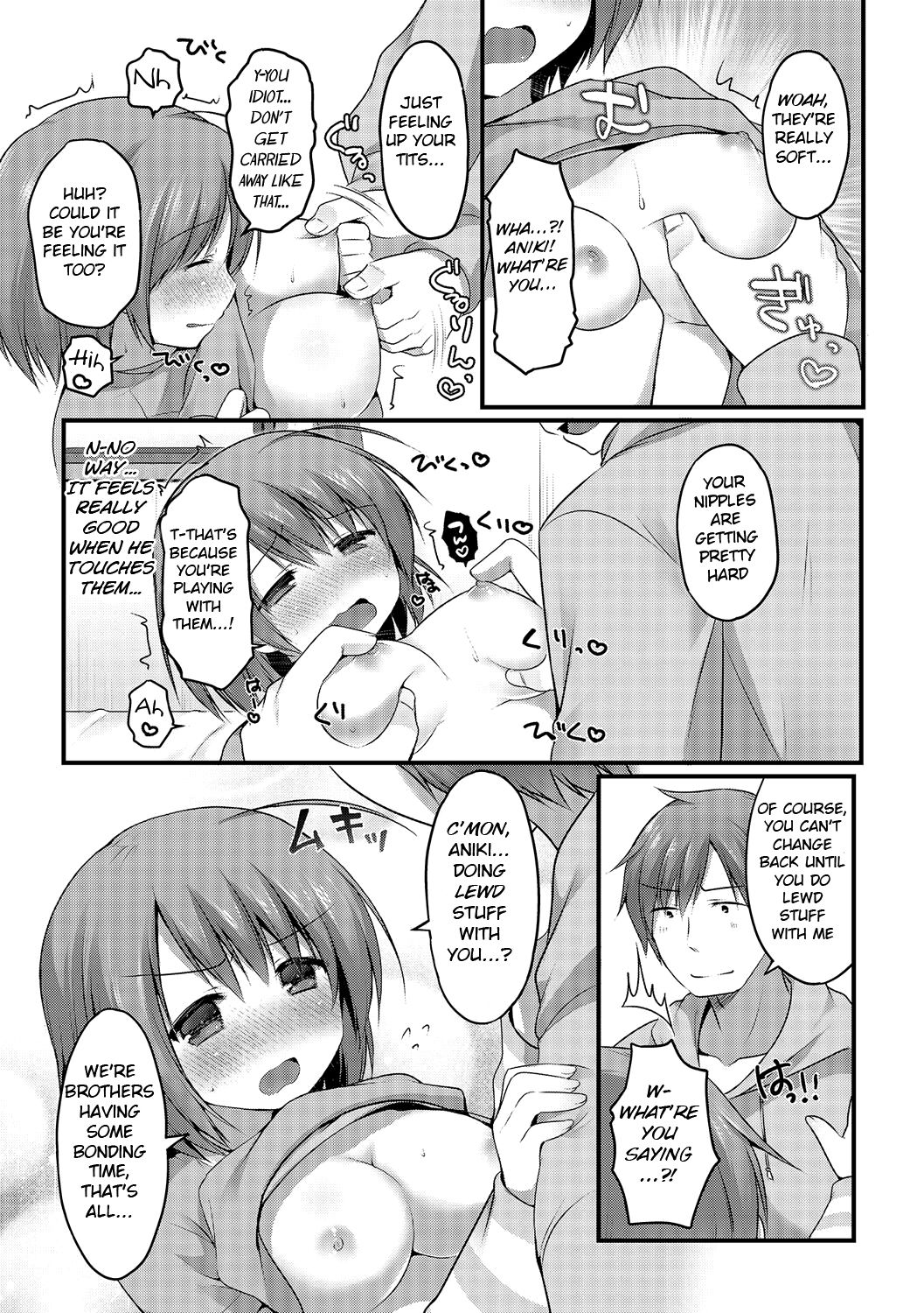 [Sakura Puchilo] Nyotanazuma (Nyotaika! Monogatari) [English] [BSN] [Digital] page 4 full