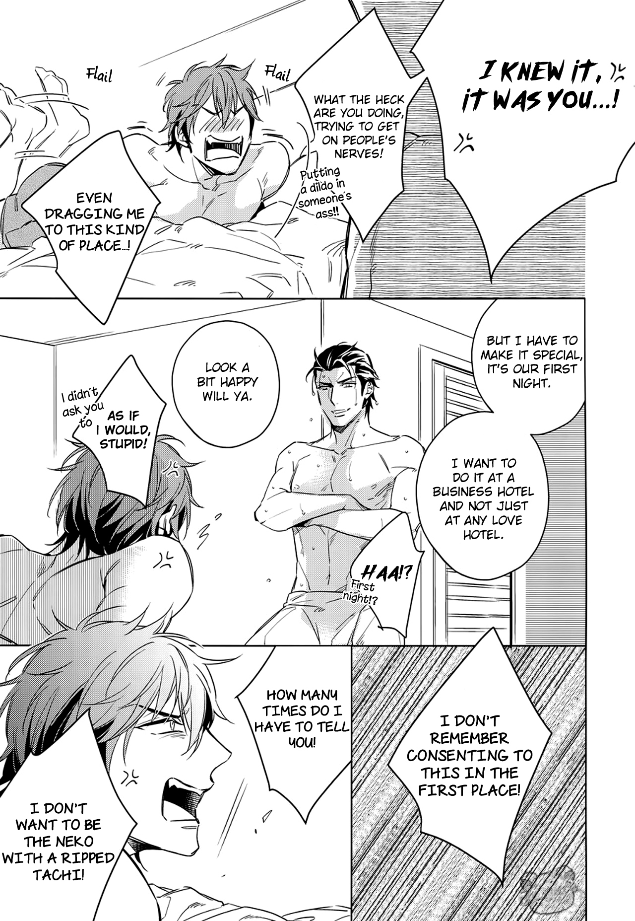 (C92) [URO (Akatsuki Amama)] Saitou-kun to 190-cm no Otoko. [English] page 8 full