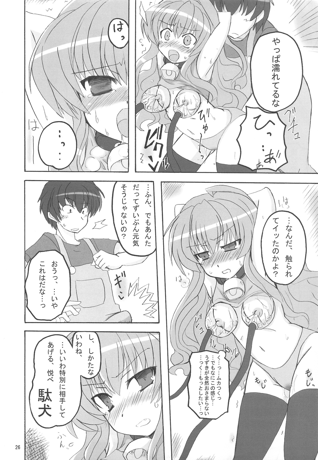 (C75) [Transistor Baby (Hata, Ushi)] Doratora (Toradora!) page 26 full