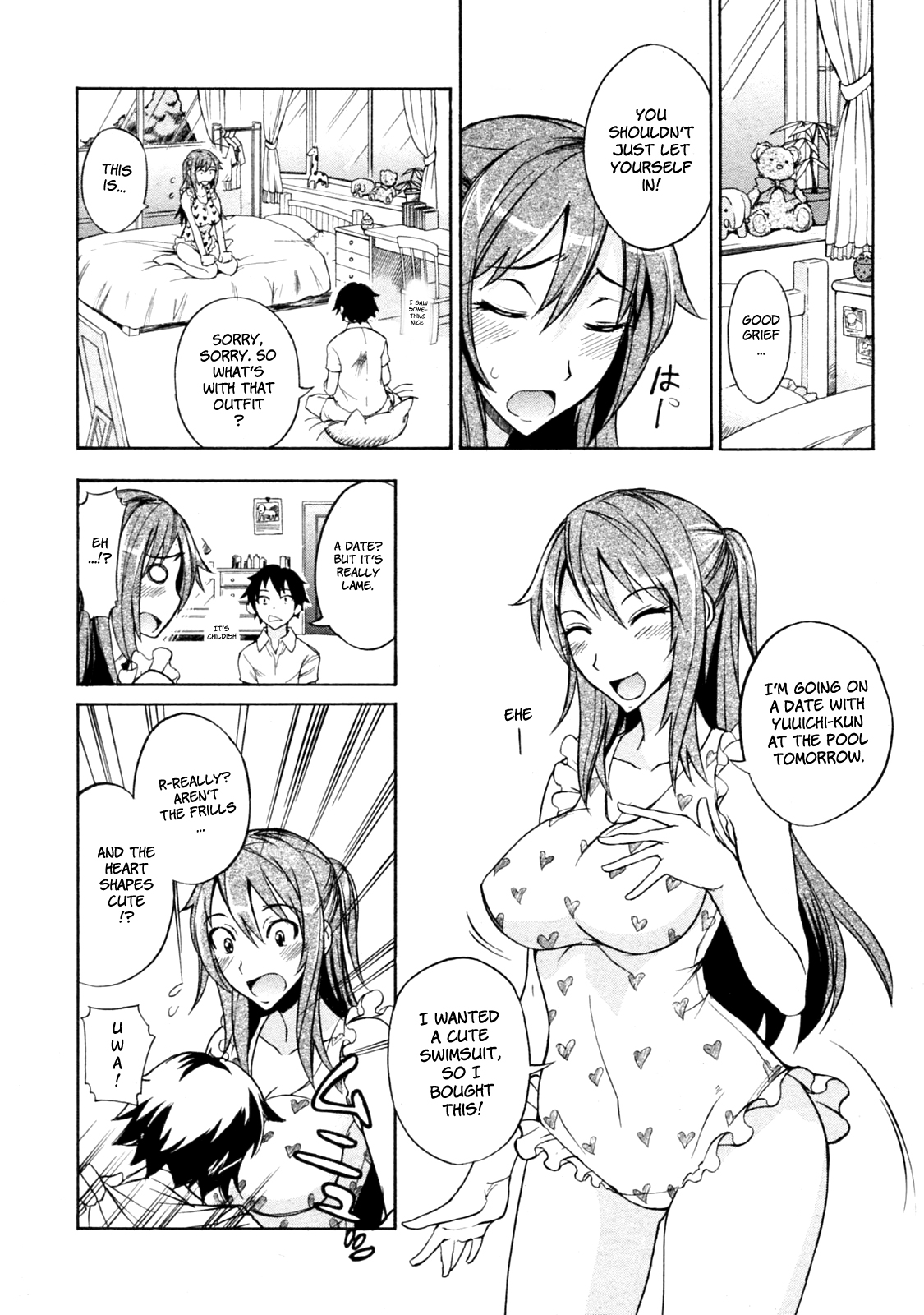 [isao] Mizugi to Oneechan! | Swimsuit and Onee-chan! (COMIC 0EX Vol. 24 2009-12) [English] [YQII] page 2 full