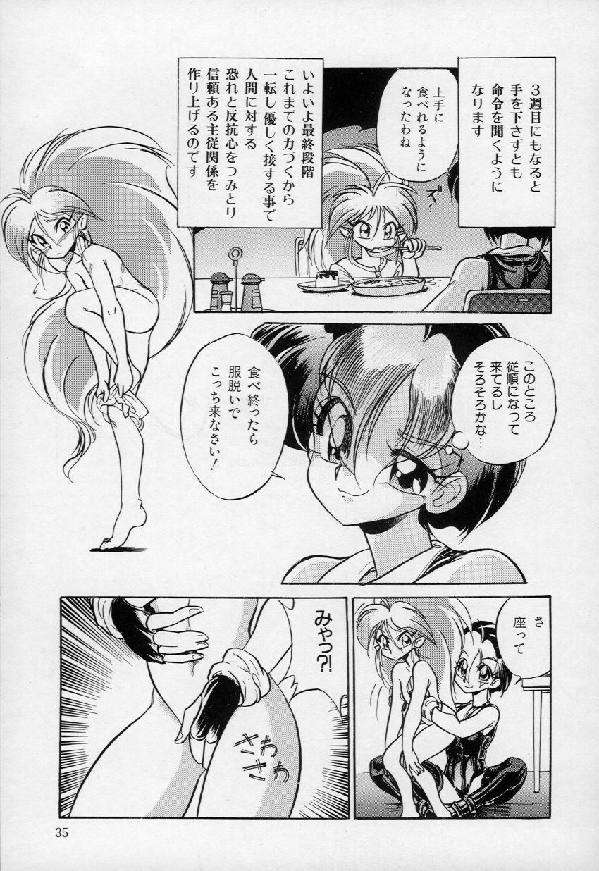 [Kumasiro Yuuji] Yawahada tenko Mori page 36 full
