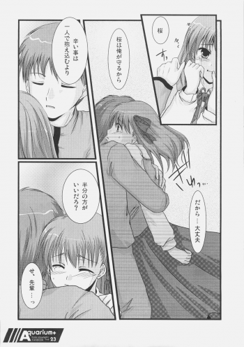 (C70) [Harukomachikan. (Nakazuki Yuuna)] Aquarium+ (Fate/stay night) - page 22