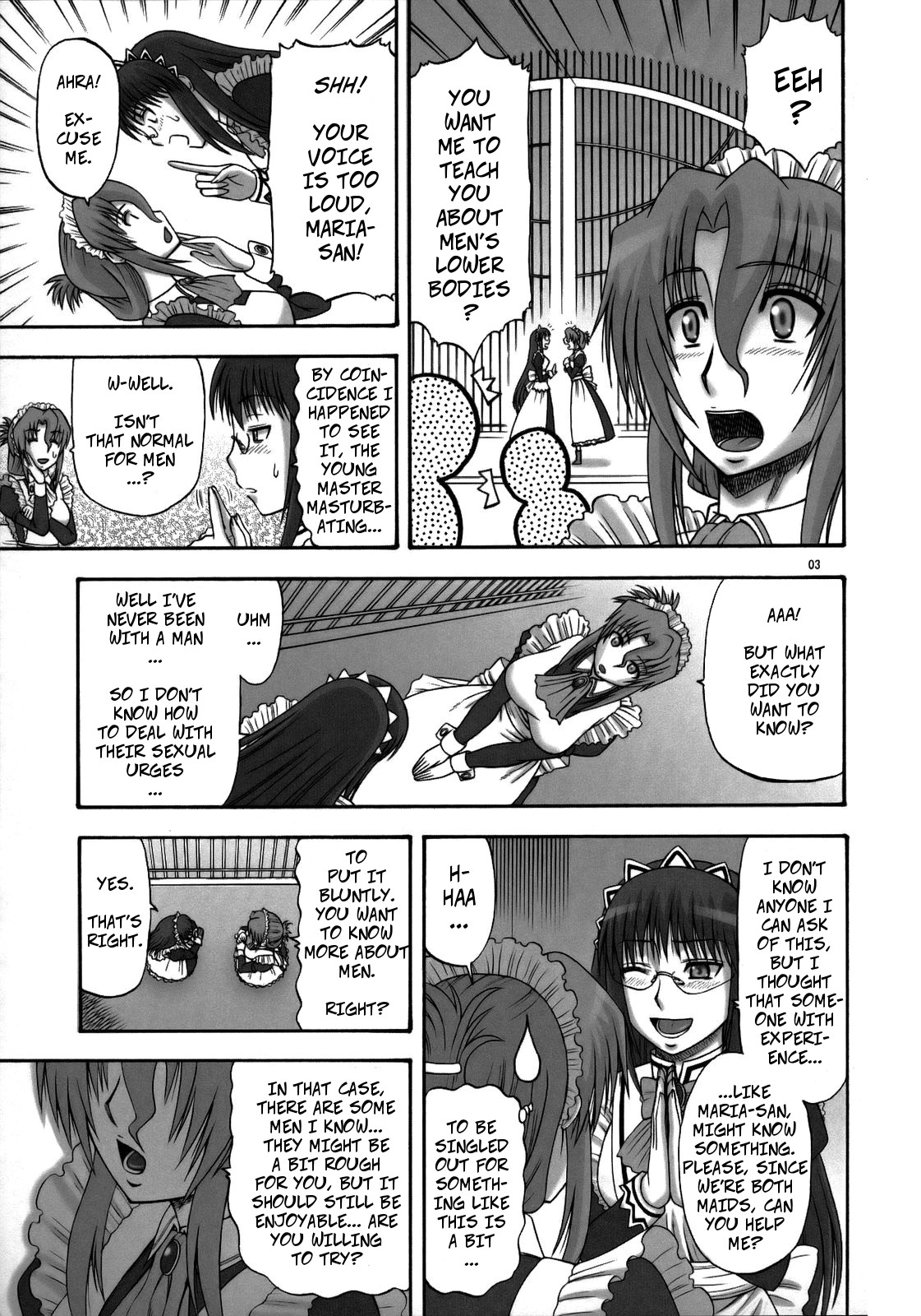 (C73) [complete box (Ayakawa Hisashi)] Saki to Maria no Maid Tsuushin | Saki and Maria's Maid Communication (Hayate no Gotoku!) [English] page 2 full