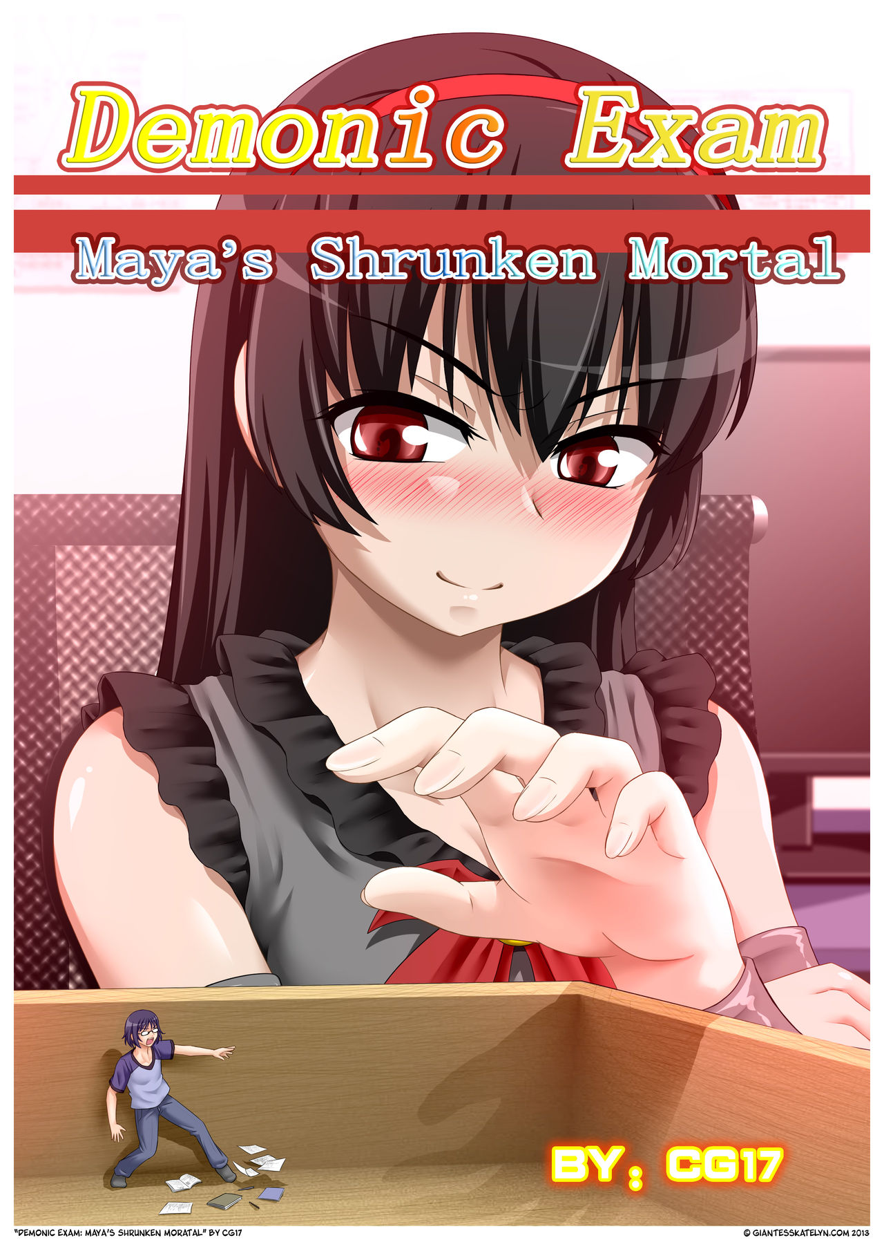 Demonic Exam: Maya's Shrunken Mortal page 1 full