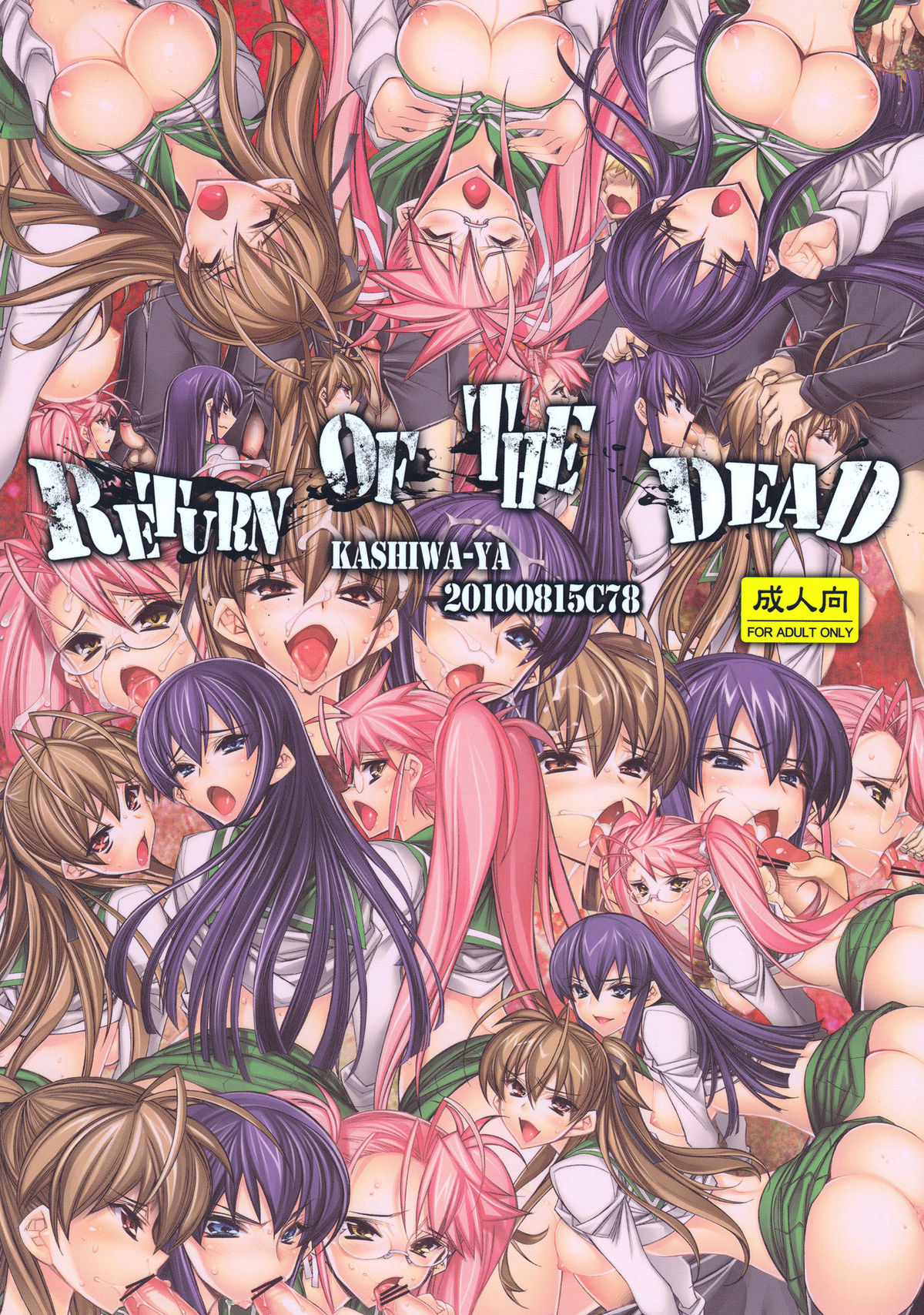 (C78) [Kashiwa-ya (Hiyo Hiyo)] Return of The Dead (Gakuen Mokushiroku Highschool of The Dead) [English] {doujin-moe.us} page 19 full