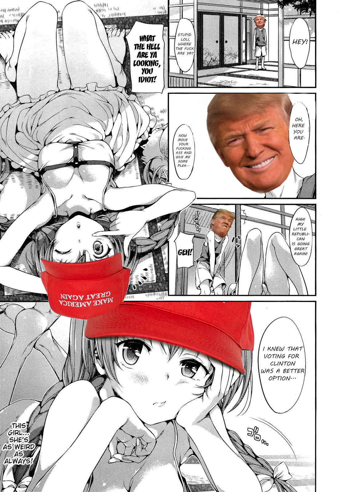 DONALD TRUMP HENTAI page 3 full