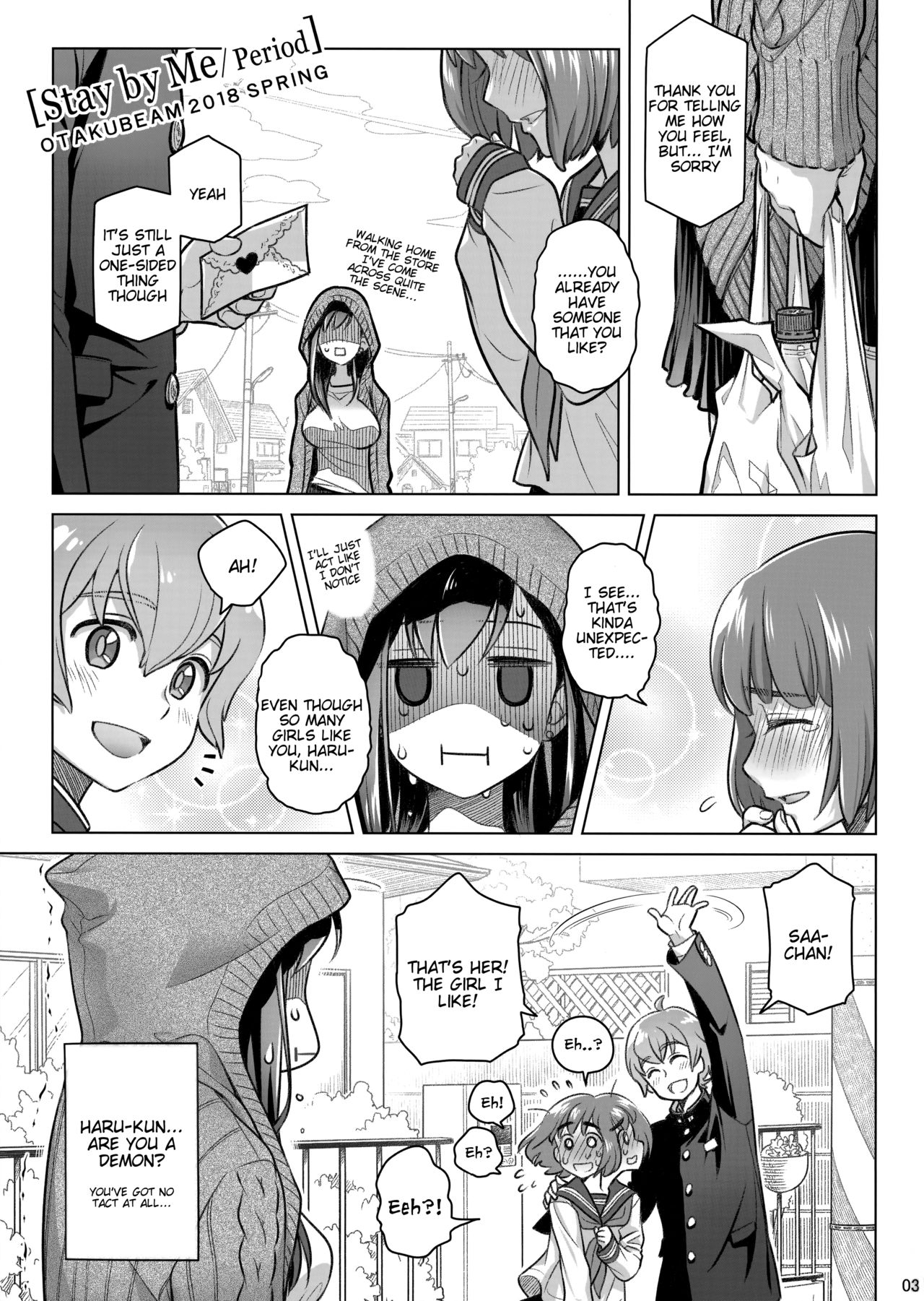 (COMITIA124) [Otaku Beam (Ootsuka Mahiro)] Stay by Me Period [English] =Tigoris Translates= page 2 full