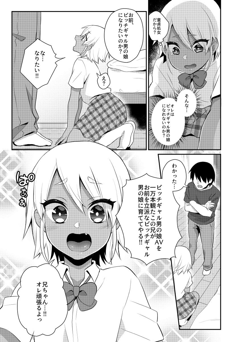 [Akaeboshi (Binto)] Mezase!! Nii-chan Senyou Bitch Gal [Digital] page 6 full