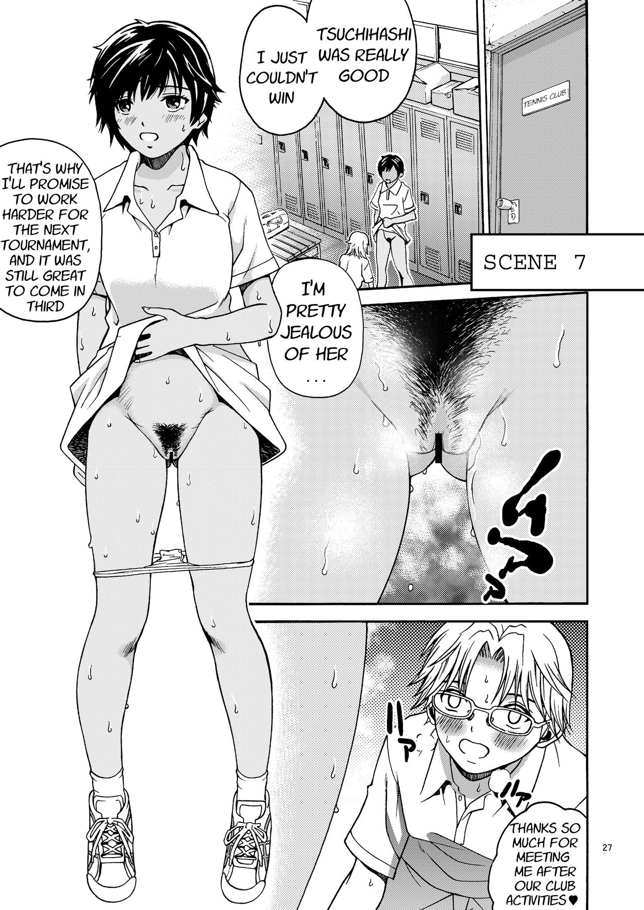 (C74) [COOL BRAIN (Kitani Sai)] Scatolo Limited. (Hatsukoi Limited.) [English] page 27 full