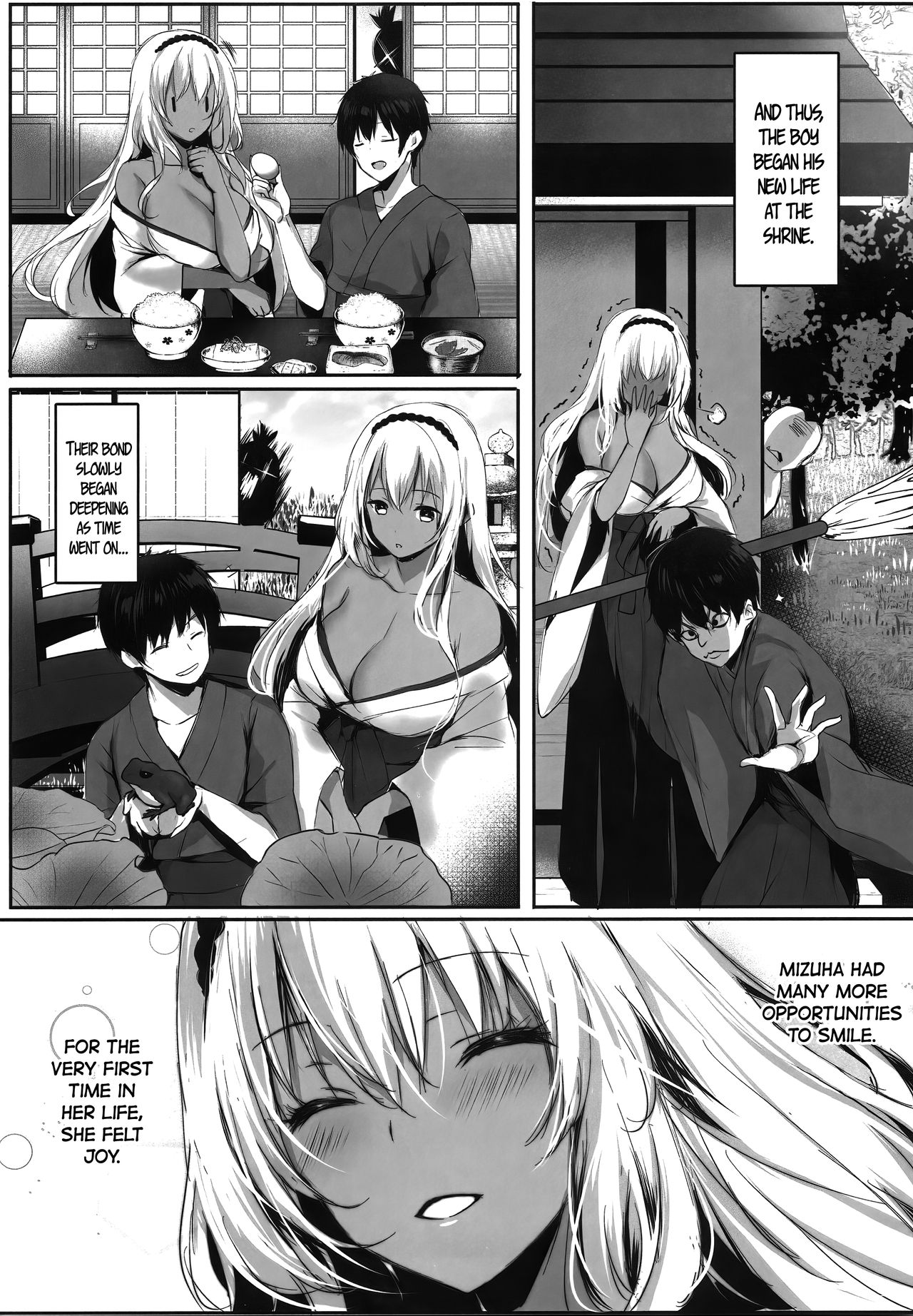 (C97) [Kanden Shoujo Chuuihou (Mafuyu)] Hebigami no Miko Ni [English] [benlisquare+frog] page 12 full