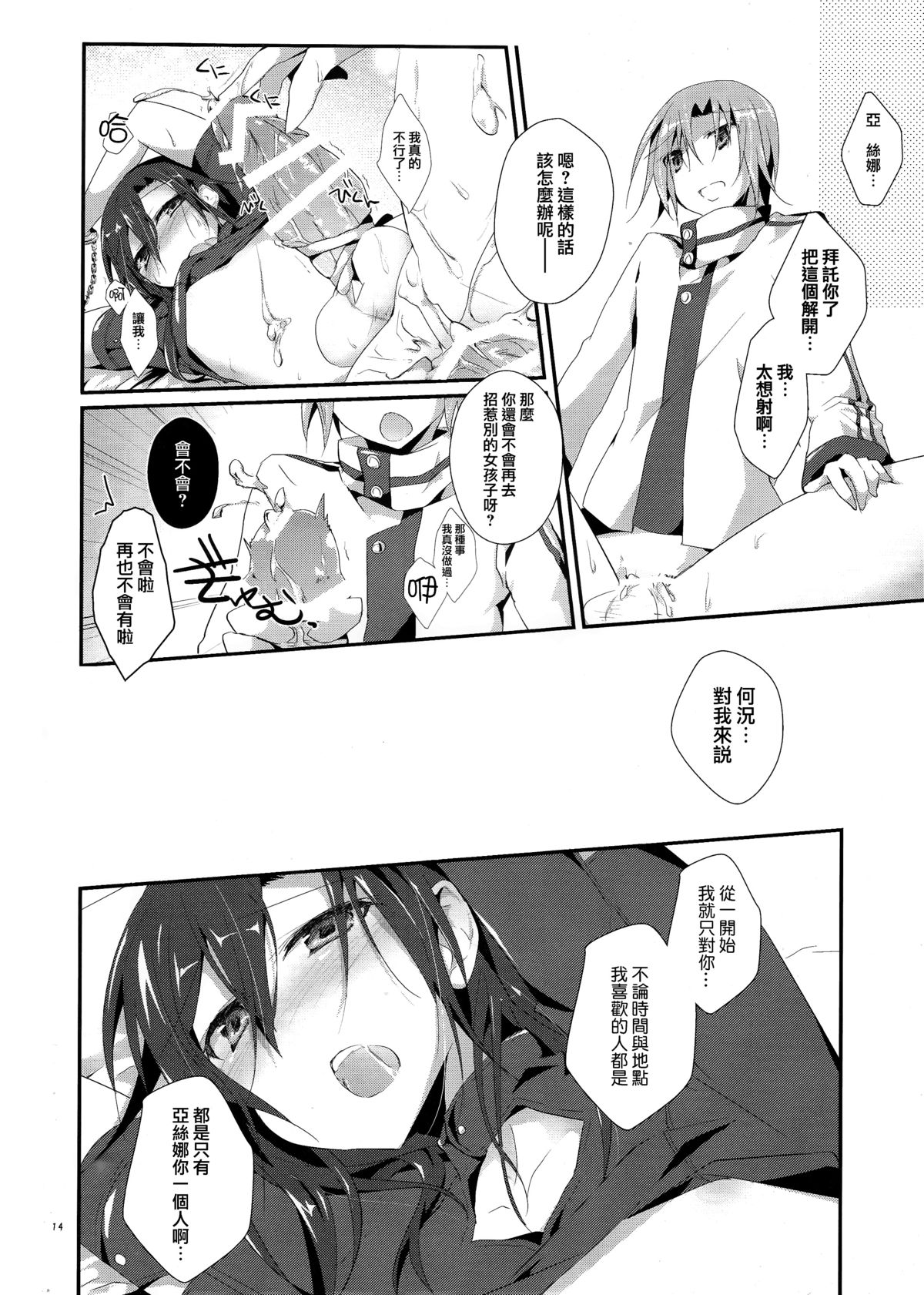 (C87) [Peach*tea (Akina Rei)] Honey Punishment (Sword Art Online) [Chinese] [无毒汉化组] page 16 full