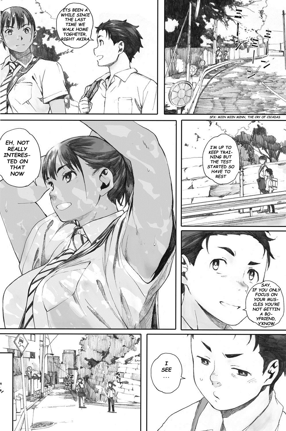 [Arai Kei] Hougan Kanojo Zenpen | Shot-put Girlfriend Part One (COMIC HOTMiLK 2016-09) [English] [Satoru] [Digital] page 8 full