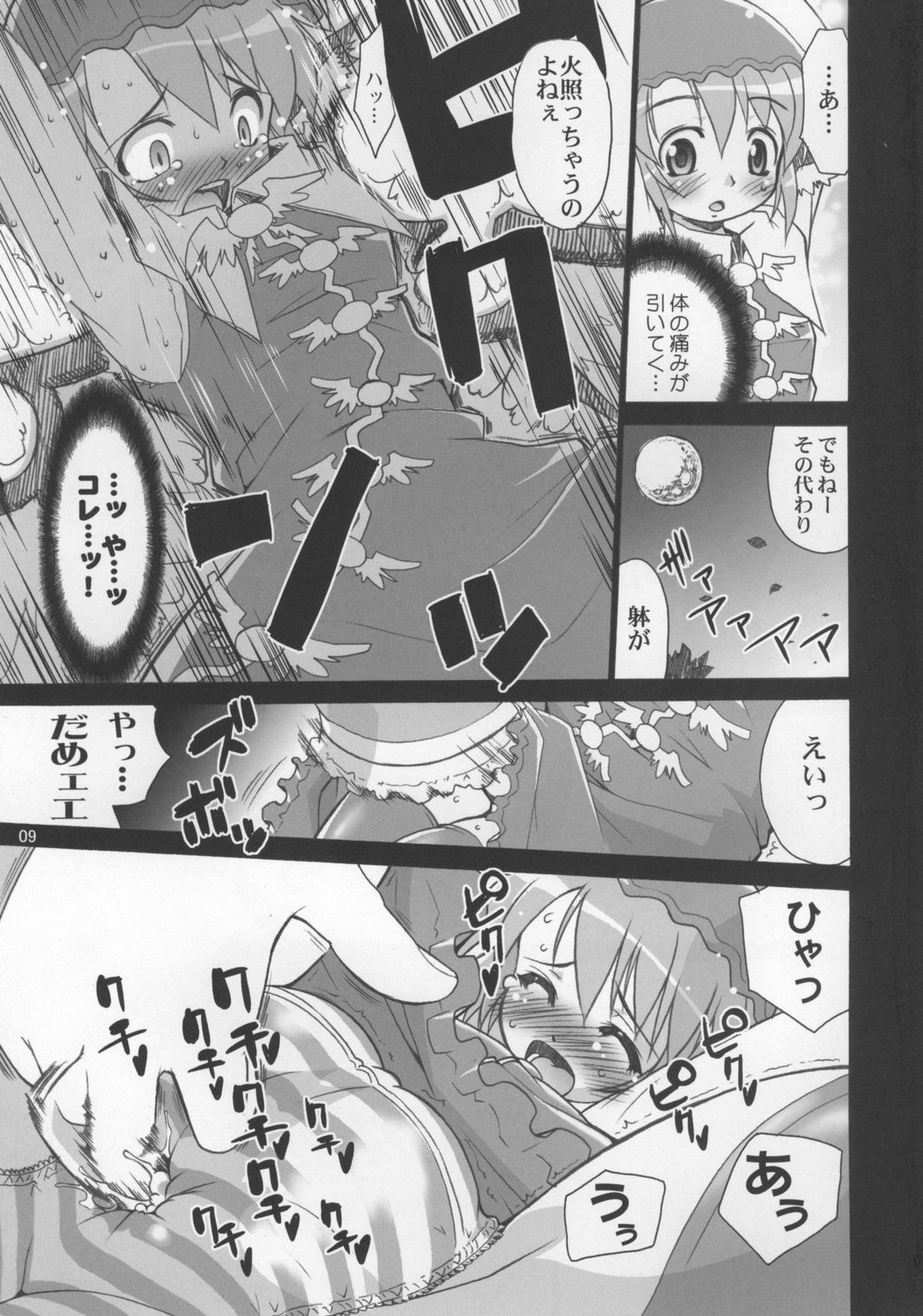 (C73) [Albatross (Mei, Nikusyo)] Yosuzume no Saezuri (Touhou Project) page 9 full