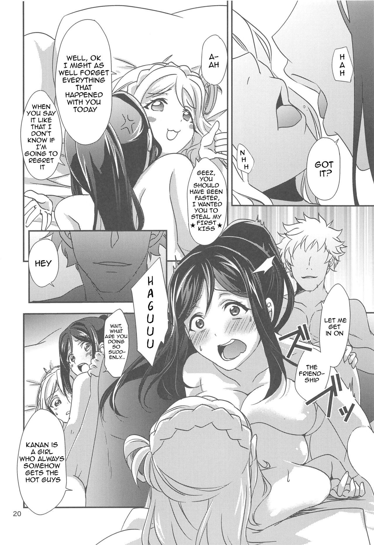 (C94) [Fukurou no Yuubinya san (Ueto Ruri)] 3P PARTY TRAIN (Love Live! Sunshine!!) [English] {Awesome Sauce} page 21 full