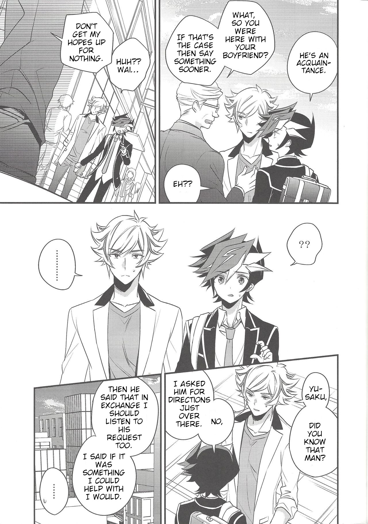 (Chou Ore no Turn 2018) [Azuma Doujou (Azuma Hirota)] Sono Koe de Na o Yonde (Yu-Gi-Oh! VRAINS) [English] page 8 full