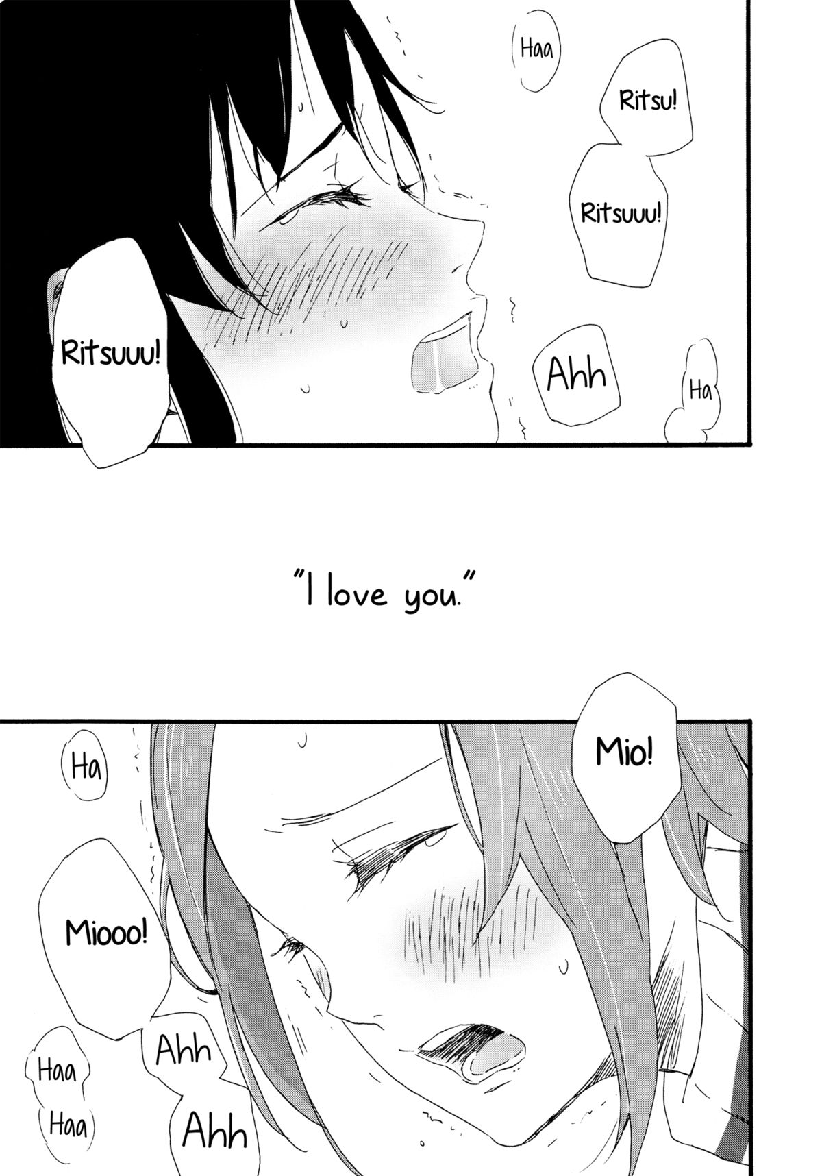 (C87) [Super Sentou, The Shakya (Fukutarou, Oke)] Otona no RitsuMio Hangyaku Hen | MioRitsu for Adults - Rebellion Story (K-ON!) [English] [Yuri-ism] page 40 full
