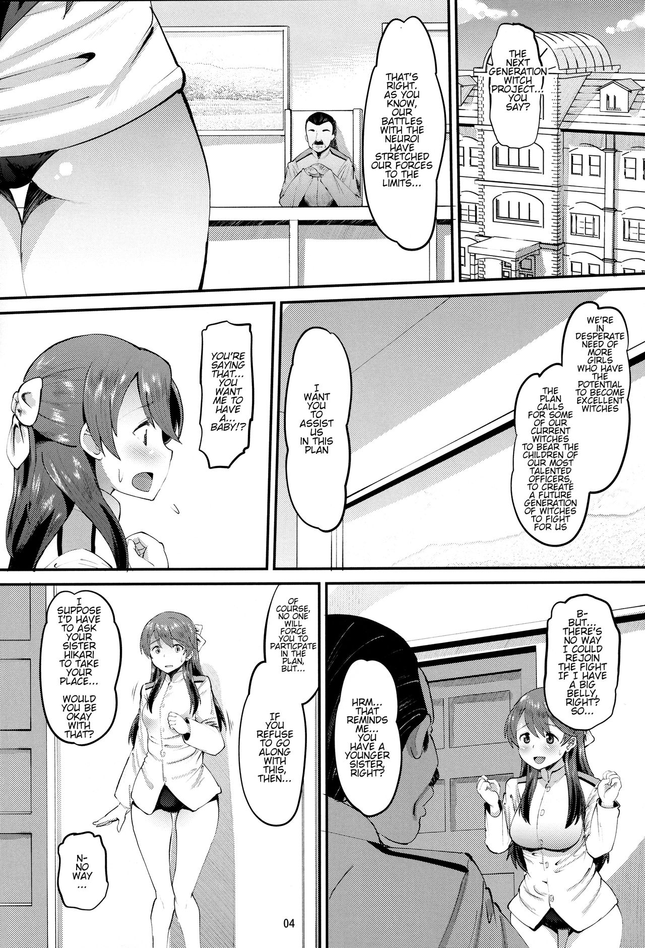 (C91) [AMP (Norakuro Nero)] 502 Haramase Butai | 502nd Impregnation Fighter Wing (Brave Witches) [English] [Tremalkinger] page 3 full