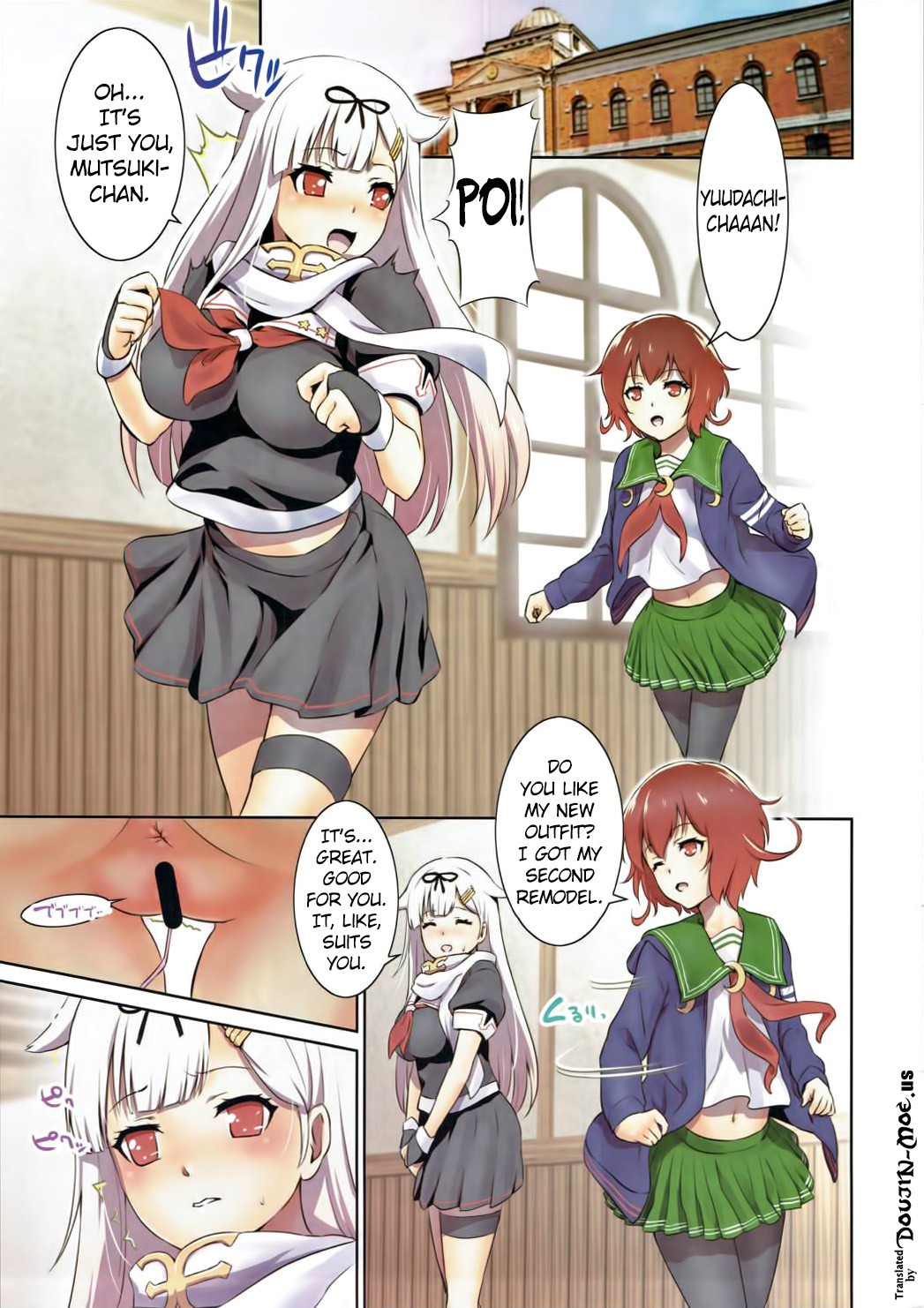 (COMIC1☆10) [Nantara Kantara (Shungiku Tenudon)] Iyaiya Poi (Kantai Collection -KanColle-) [English] {doujin-moe.us} page 2 full