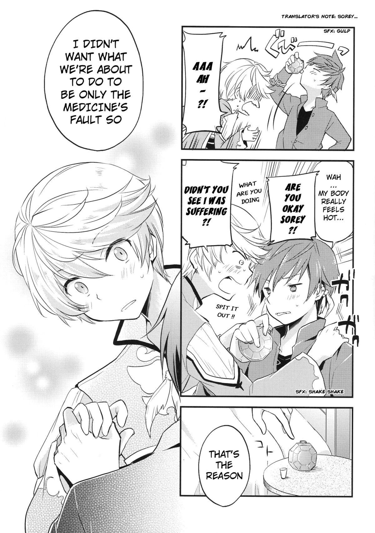 (HaruCC20) [DearMyFriends (Yukako)] Datte Dare mo Oshiete Kurenai | That's because nobody taught me (Tales of Zestiria) [English] [Doushi no Jikan Scanlations] page 19 full