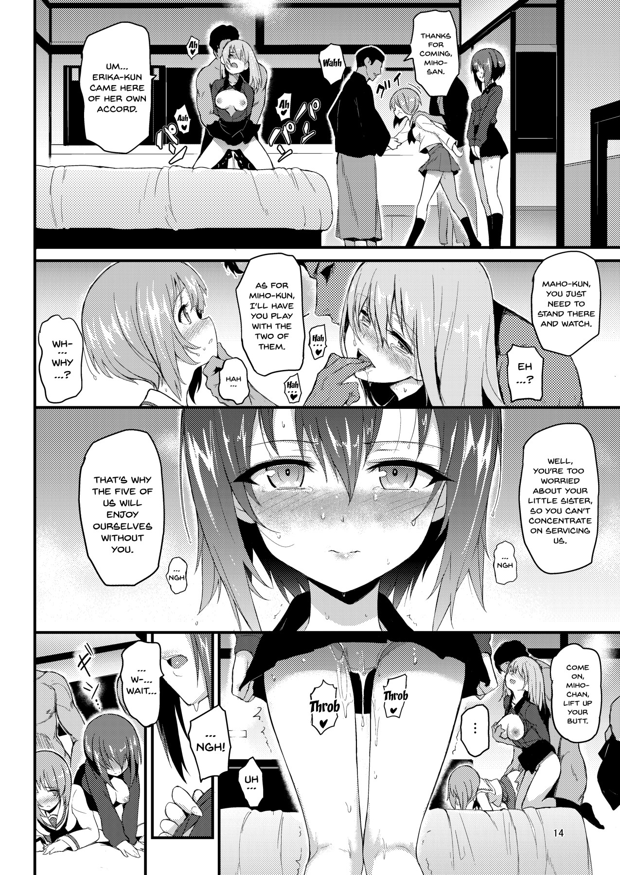[Kyockchokyock (Kyockcho)] Nishizumi Shimai Ryoujoku 2 | Nishizumi Sisters Sexual Assault 2 (Girls und Panzer) [English] {Doujins.com} [Digital] page 13 full