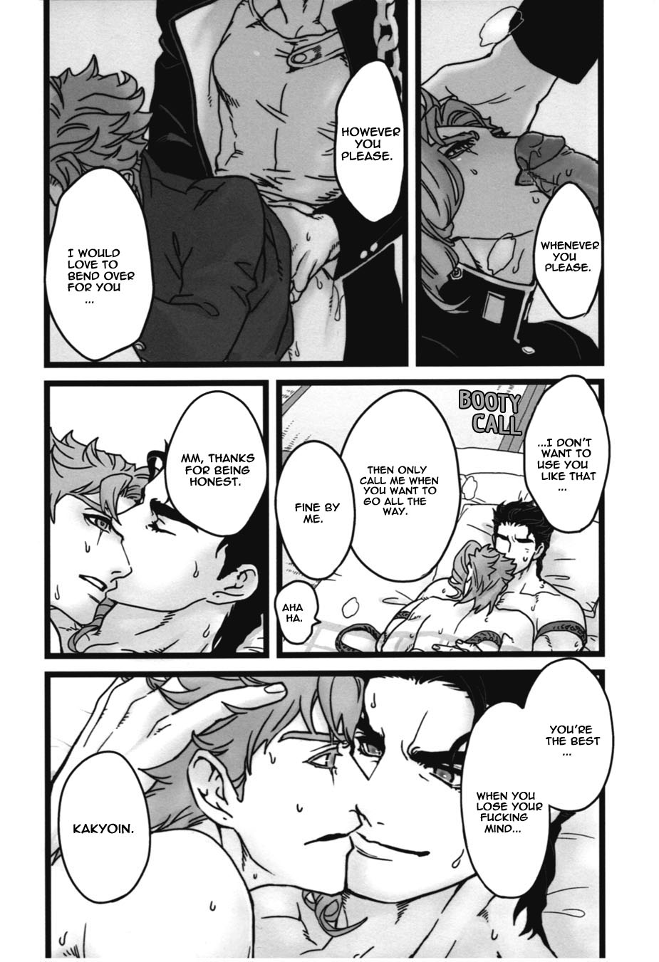 (Golden Stars 6) [Ondo (Nurunuru)] Koibito no Risei o kuzushitai - I want to drive my lover crazy (JoJo’s Bizarre Adventure) [English] page 13 full