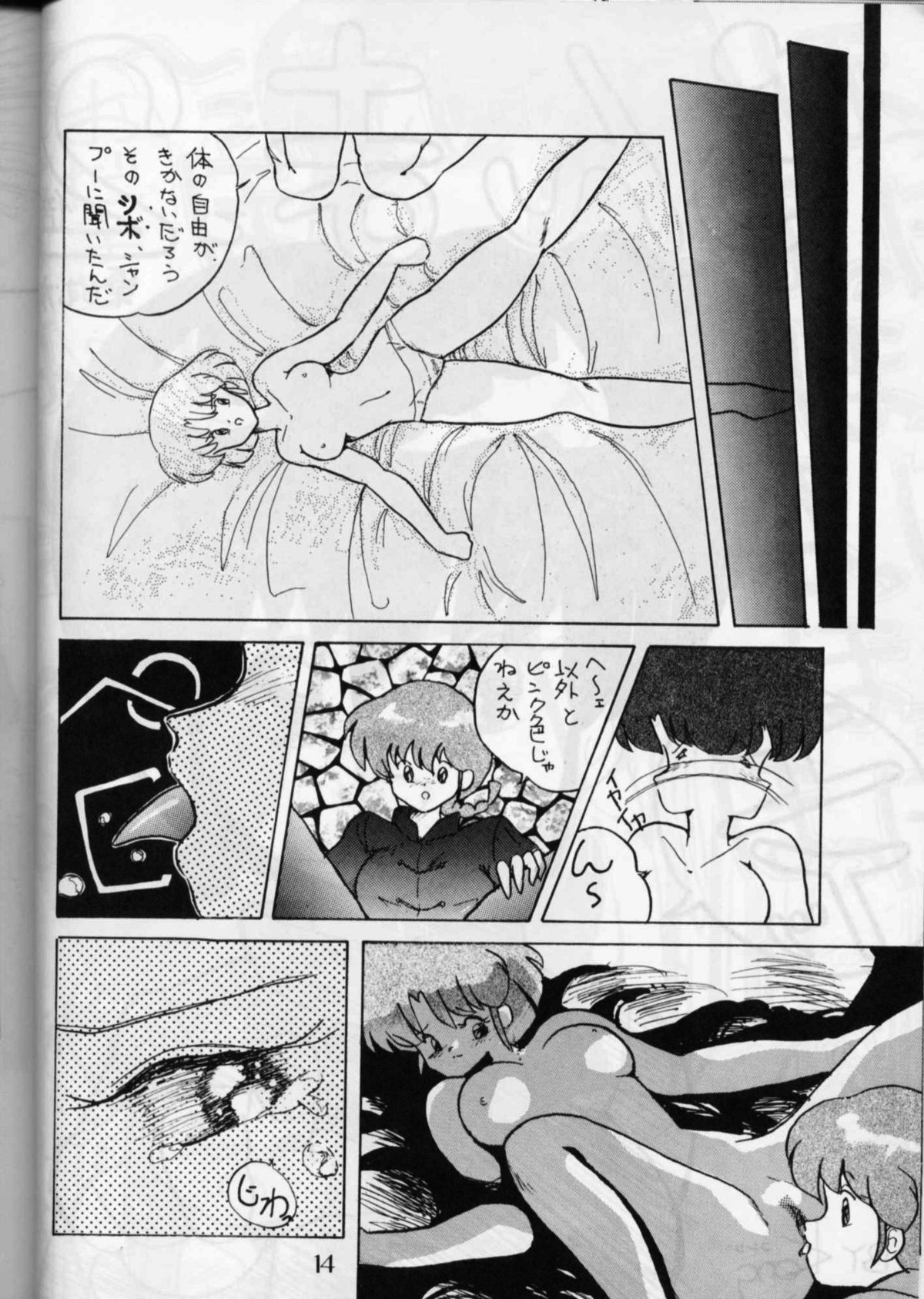 (C36) [PUSSY-CAT (Oono Tetsuya)] PUSSY-CAT Vol. 16 (Ranma 1/2, Idol Densetsu Eriko) page 13 full