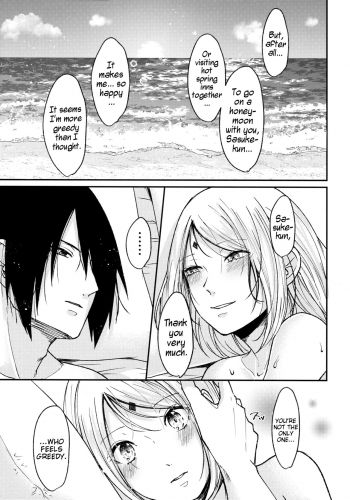 (C94) [Togijiru (OhRin)] Honeymoon Beach (Naruto) [English] - page 37