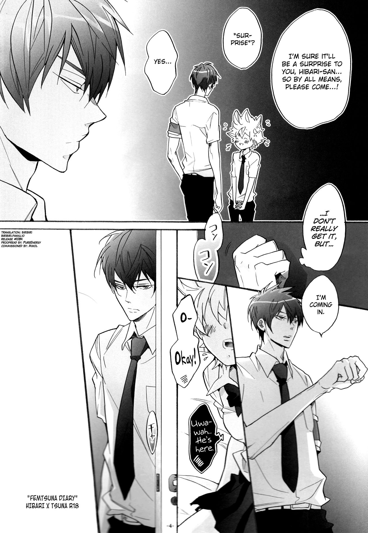 (C80) [7menzippo (Kamishima Akira)] Nyota Tsuna Nikki (Katekyo Hitman REBORN!) [English] [biribiri] page 4 full