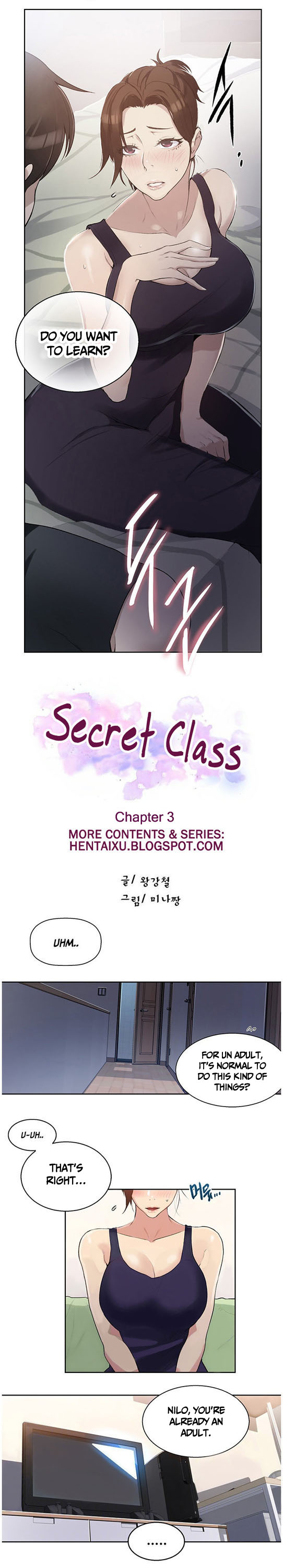 [Wang Kang Cheol, Minachan] Secret Class Ch.39/? [English] [Hentai Universe] page 59 full