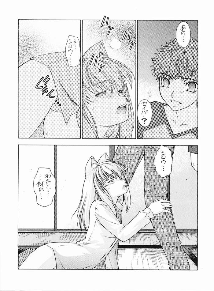 (C67) [Sanazura Doujinshi Hakkoujo (Sanazura Hiroyuki)] Nekomimi Fate (Fate/stay night) page 10 full
